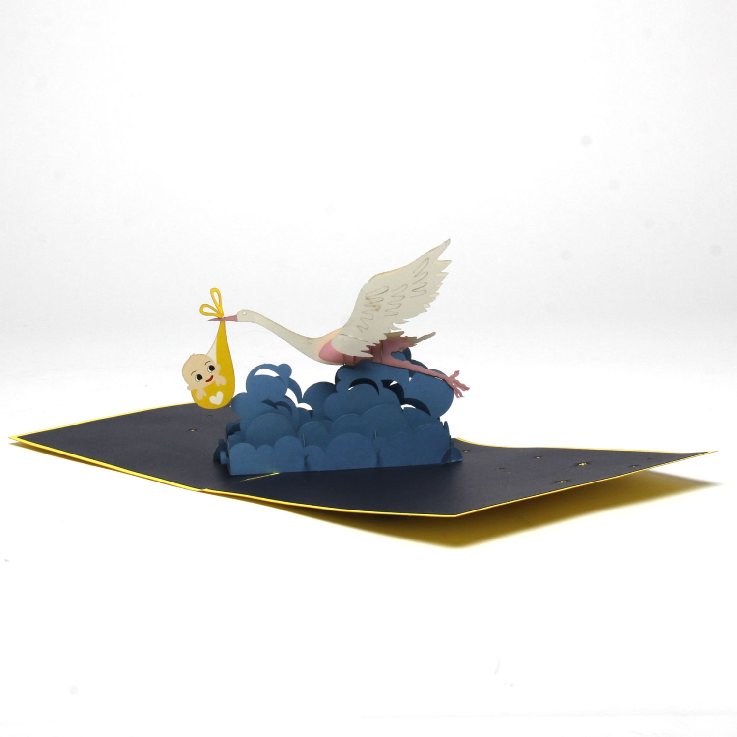 Roses without Thorns: Stork and Baby Product Image 1 of 3