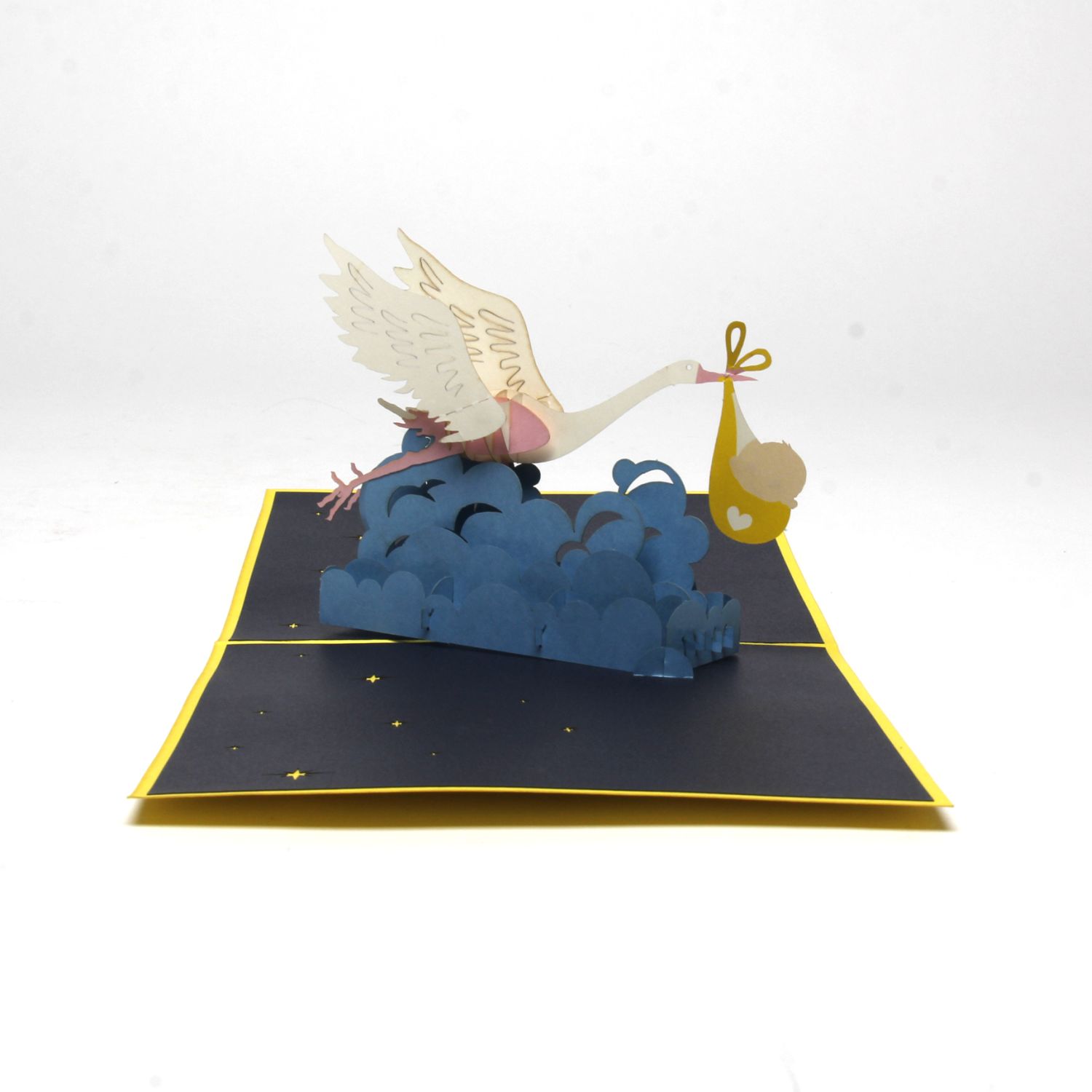 Roses without Thorns: Stork and Baby Product Image 3 of 3