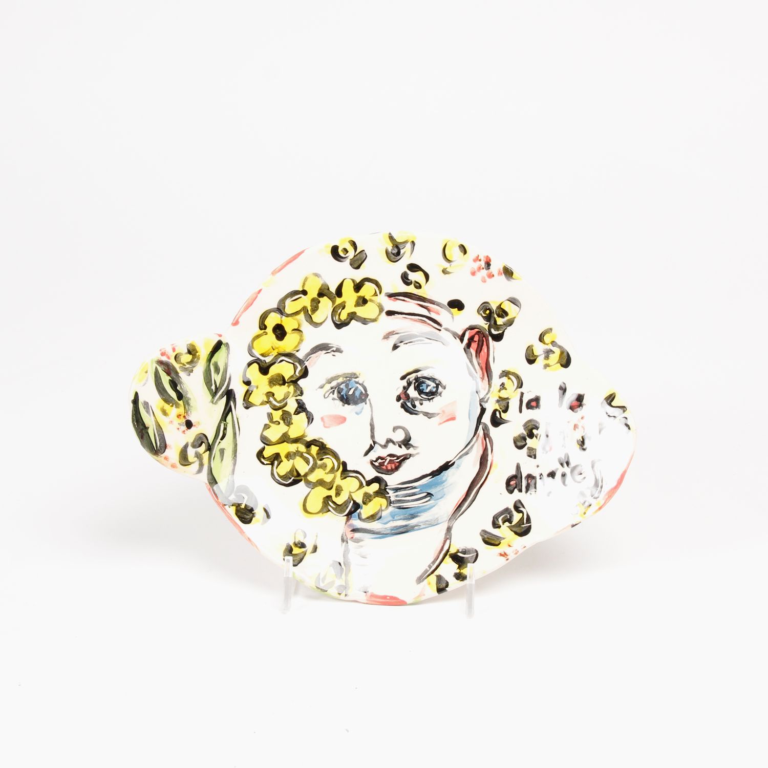 Patricia Lazar: Daisy Lady Plate Product Image 1 of 1