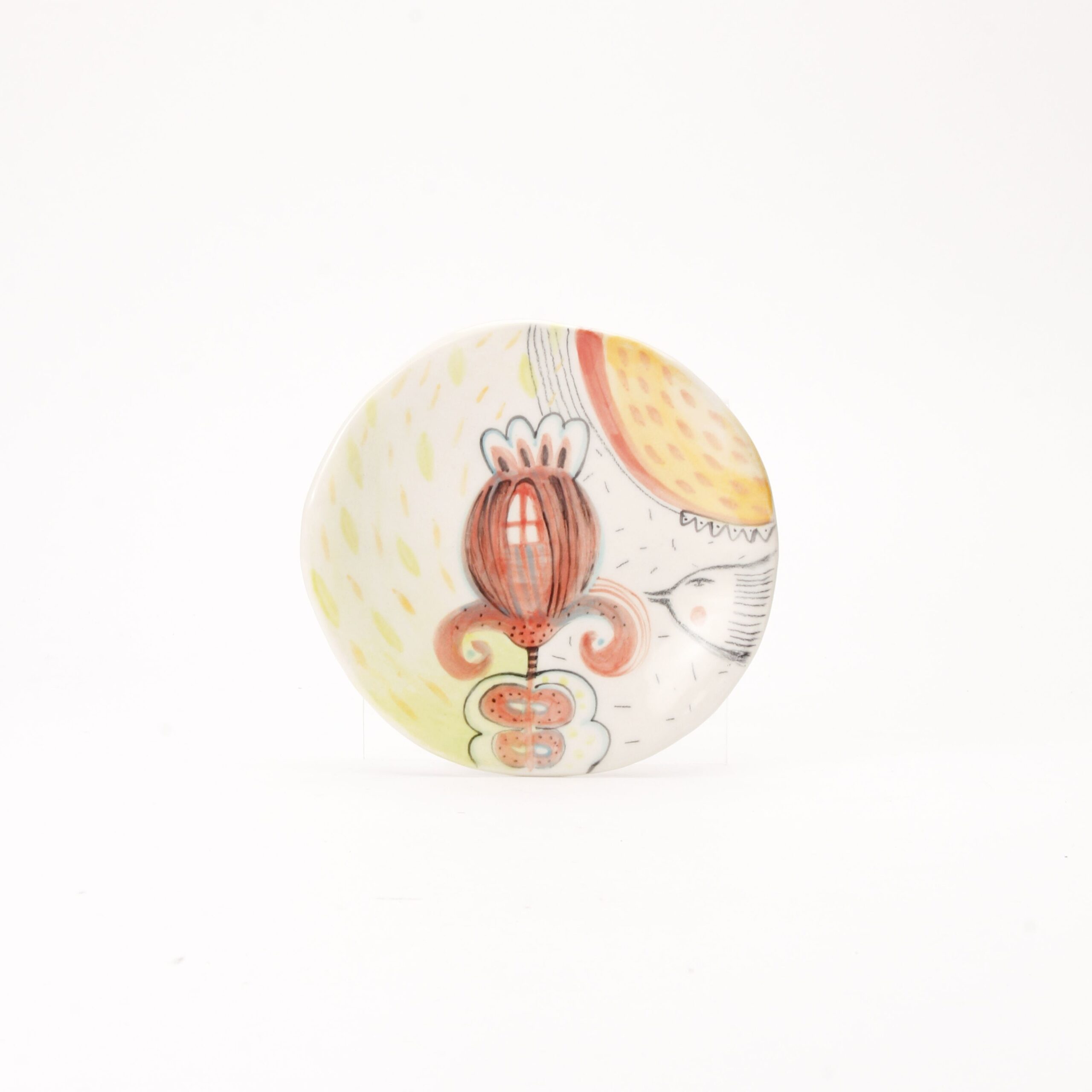 Maria Moldovan: Plate With Flower Product Image 2 of 2
