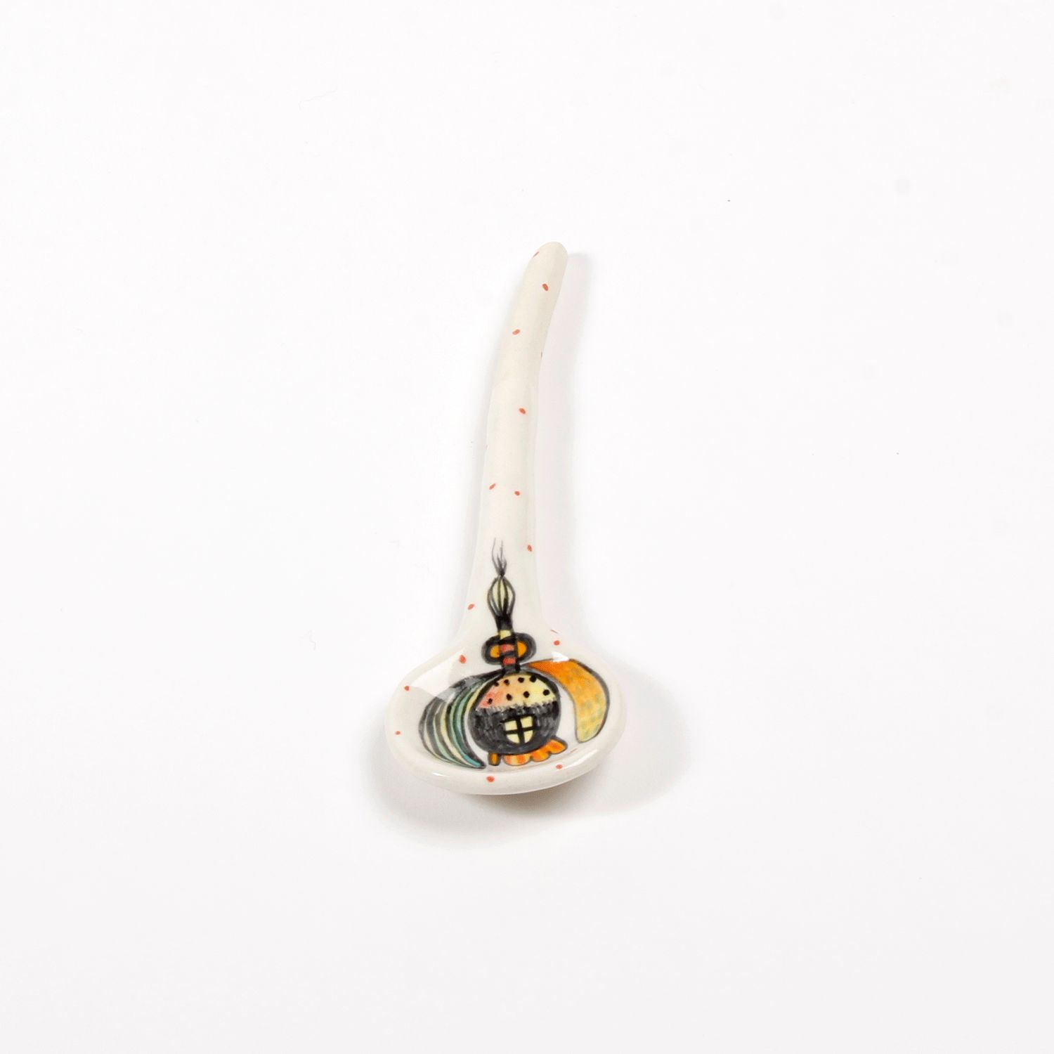 Maria Moldovan: Green House Spoon Product Image 2 of 3