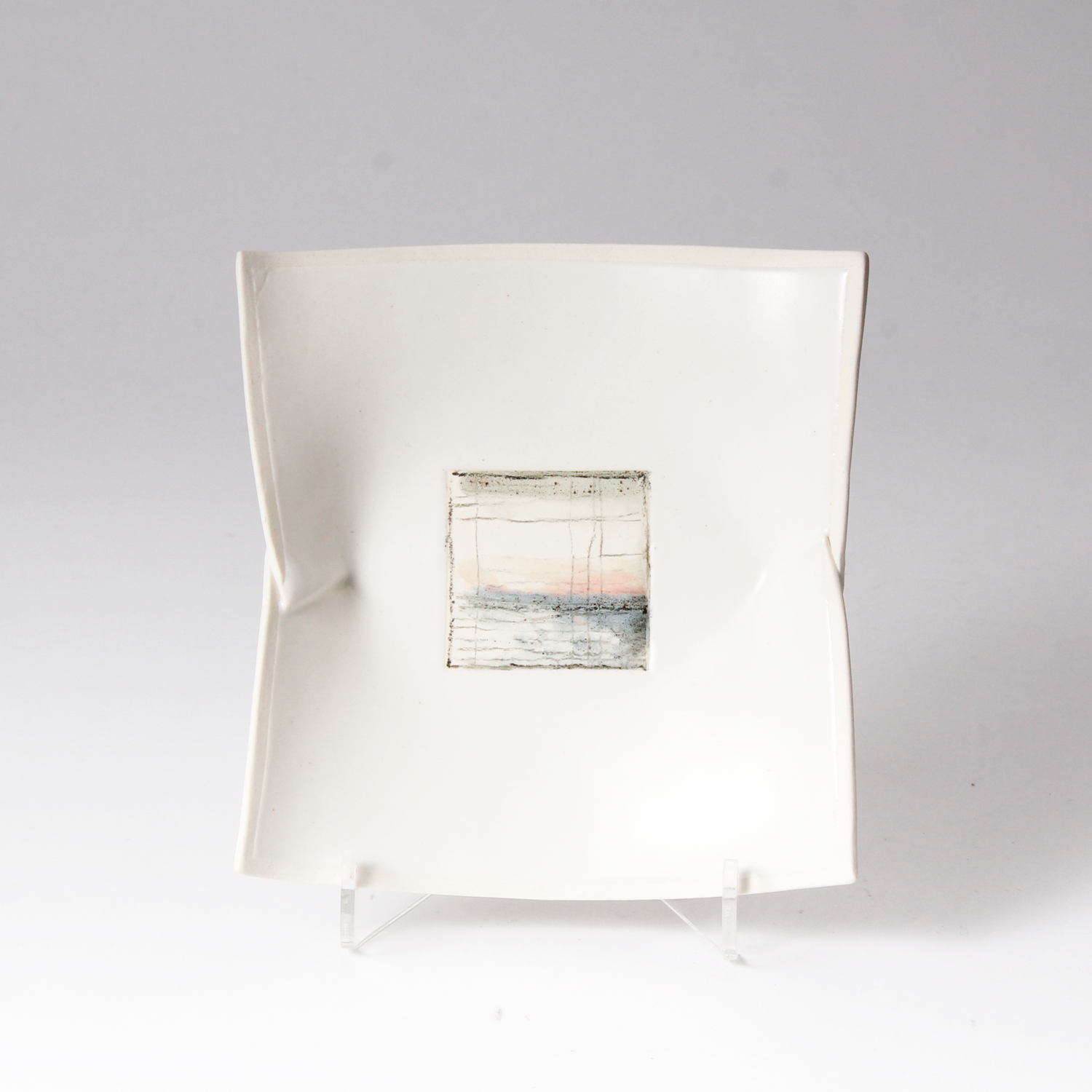 Gwen Friedman: Original Square Plate Product Image 4 of 5