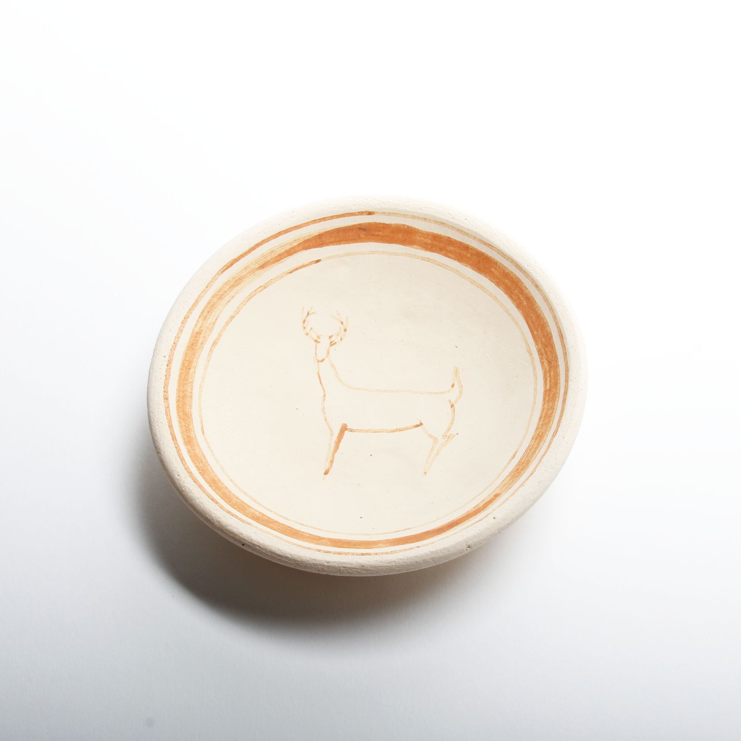 David Migwans: Wawashkeesh/Deer Bowl Product Image 3 of 3