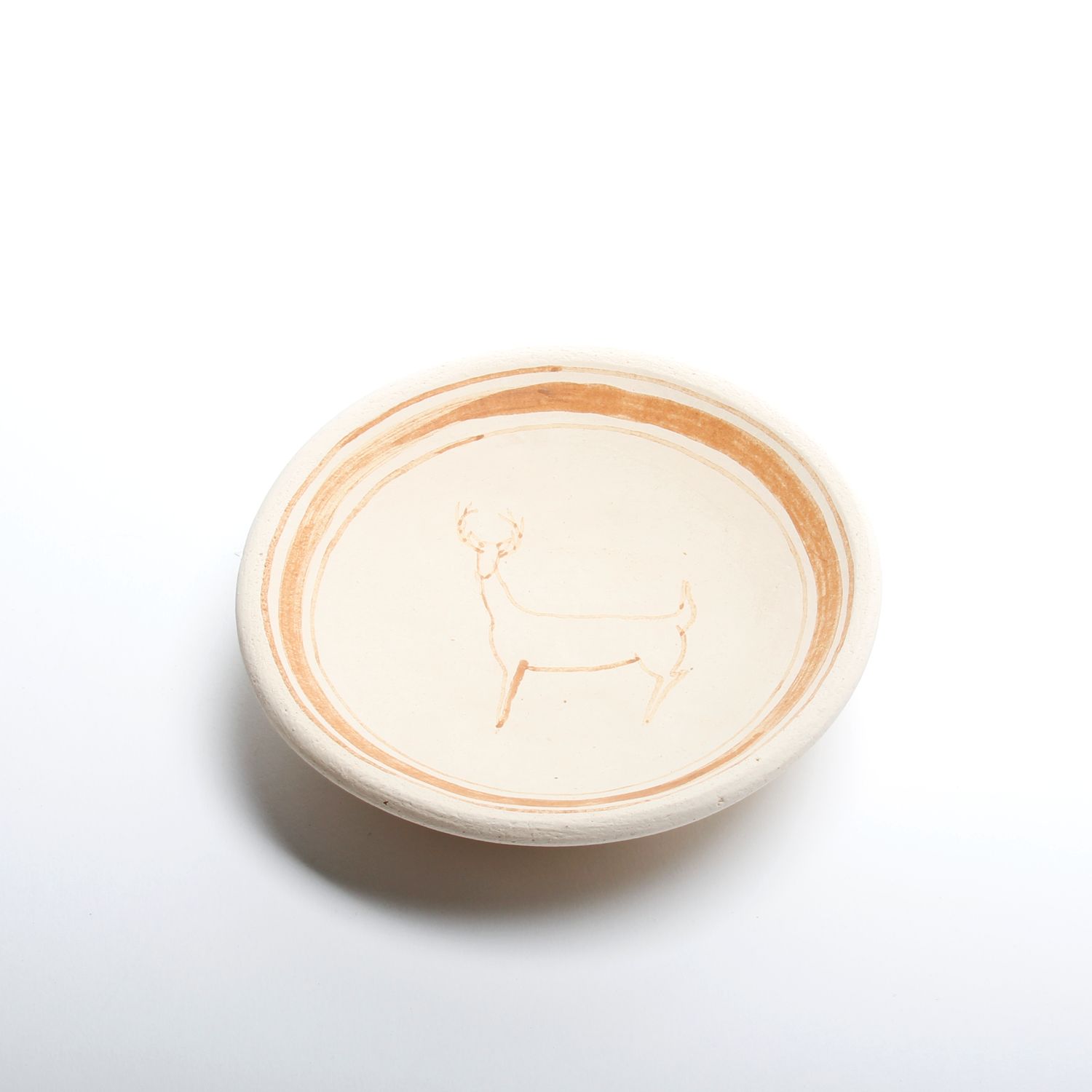 David Migwans: Wawashkeesh/Deer Bowl Product Image 2 of 3