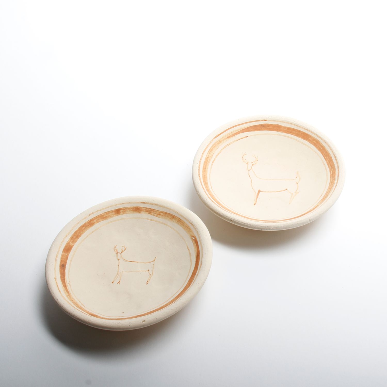 David Migwans: Wawashkeesh/Deer Bowl Product Image 1 of 3