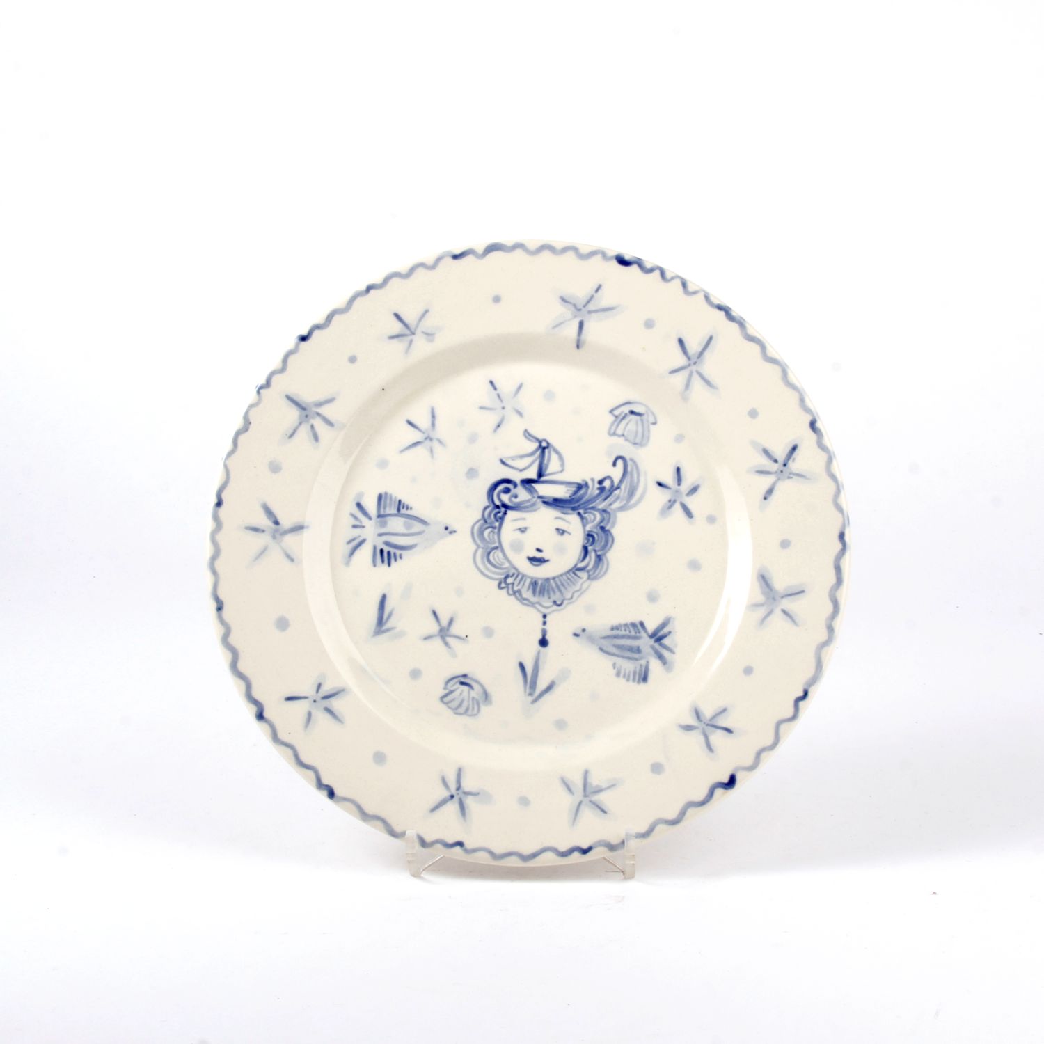 Carolina Delgado: Jardin Dessert Plate 2 Product Image 1 of 1