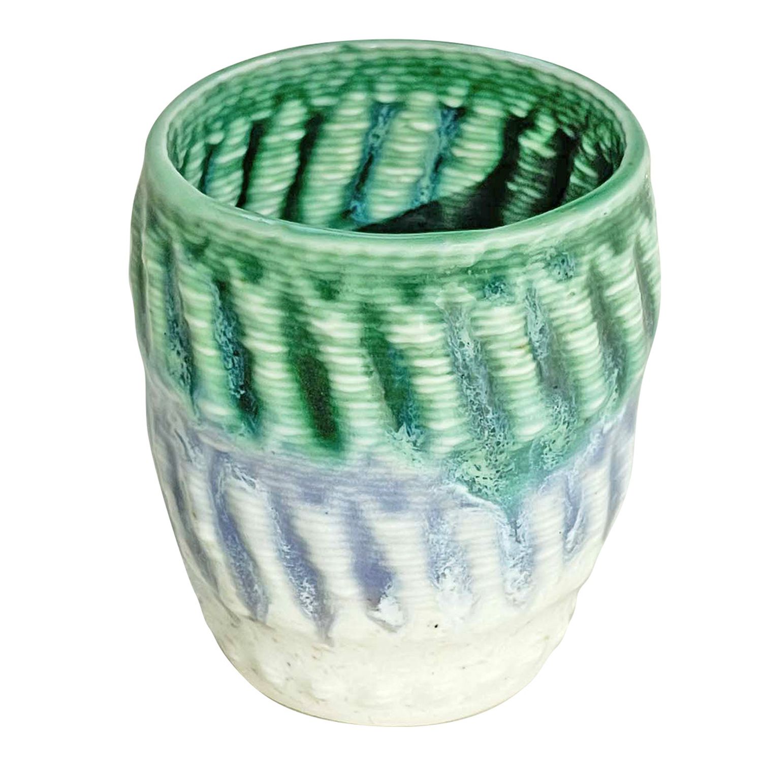 Somi Choi: Small Carved Cup – Mineral Ocean Product Image 1 of 3
