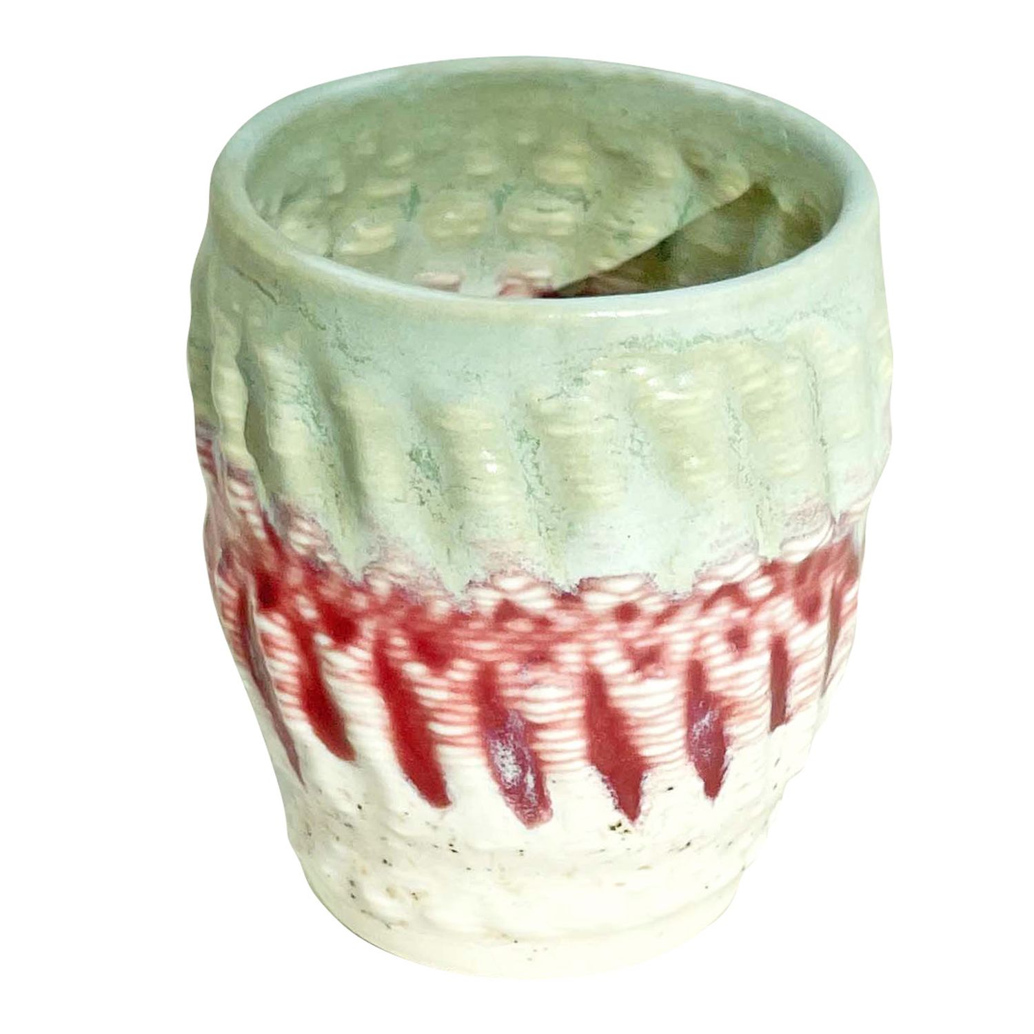 Somi Choi: Small Carved Cup – Sunset Mist Product Image 1 of 3