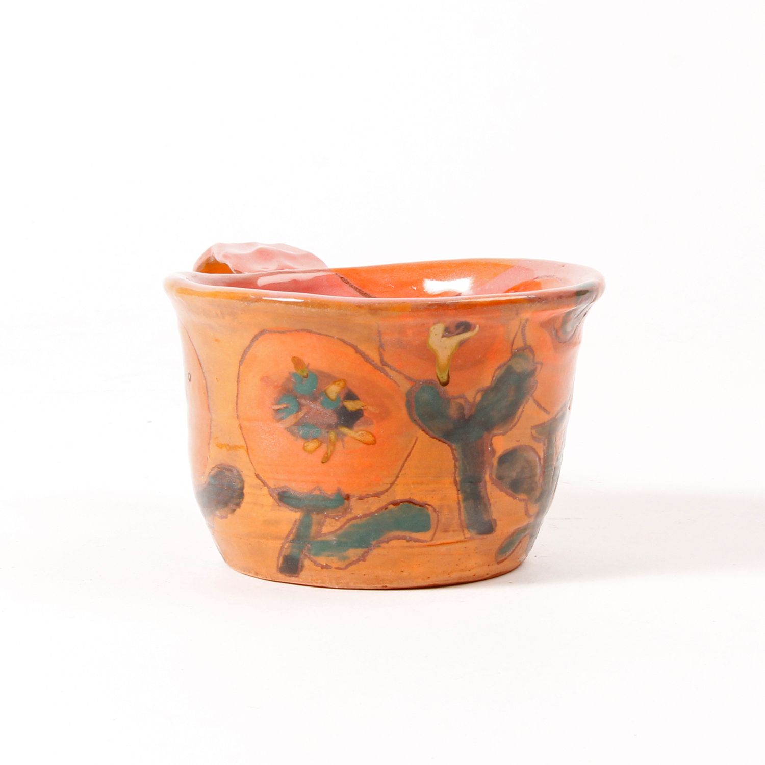 Annie McDonald: Short Mug in Peach Popy Product Image 5 of 5