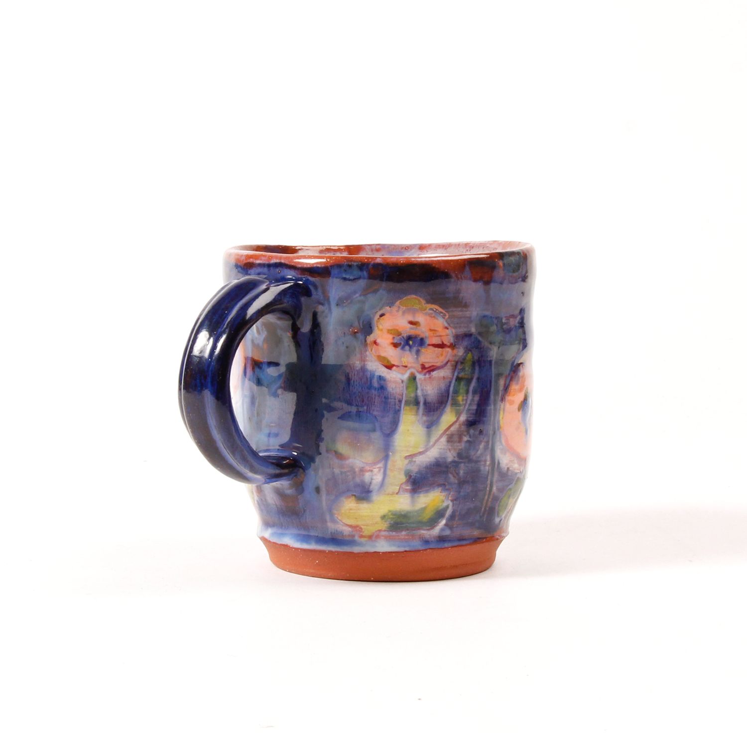 Annie McDonald: Medium Mug in Dark Blue Product Image 1 of 3