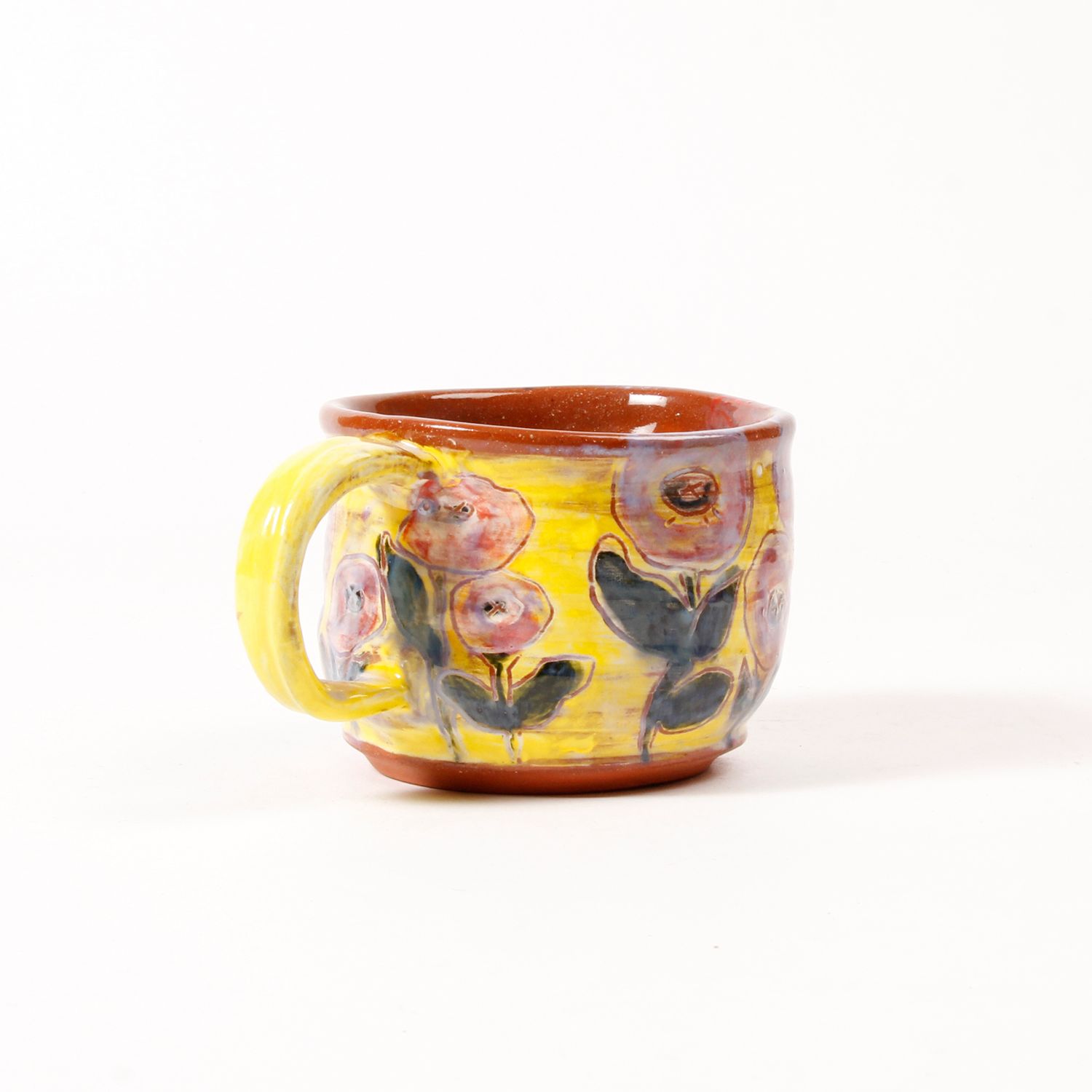 Annie McDonald: Medium Mug in Yellow Product Image 3 of 4