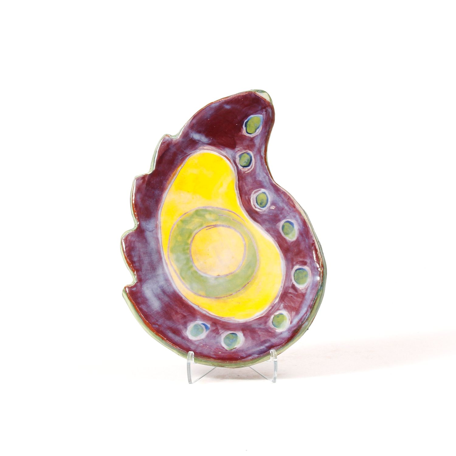 Annie McDonald: Purple Paisley Tray Product Image 1 of 1