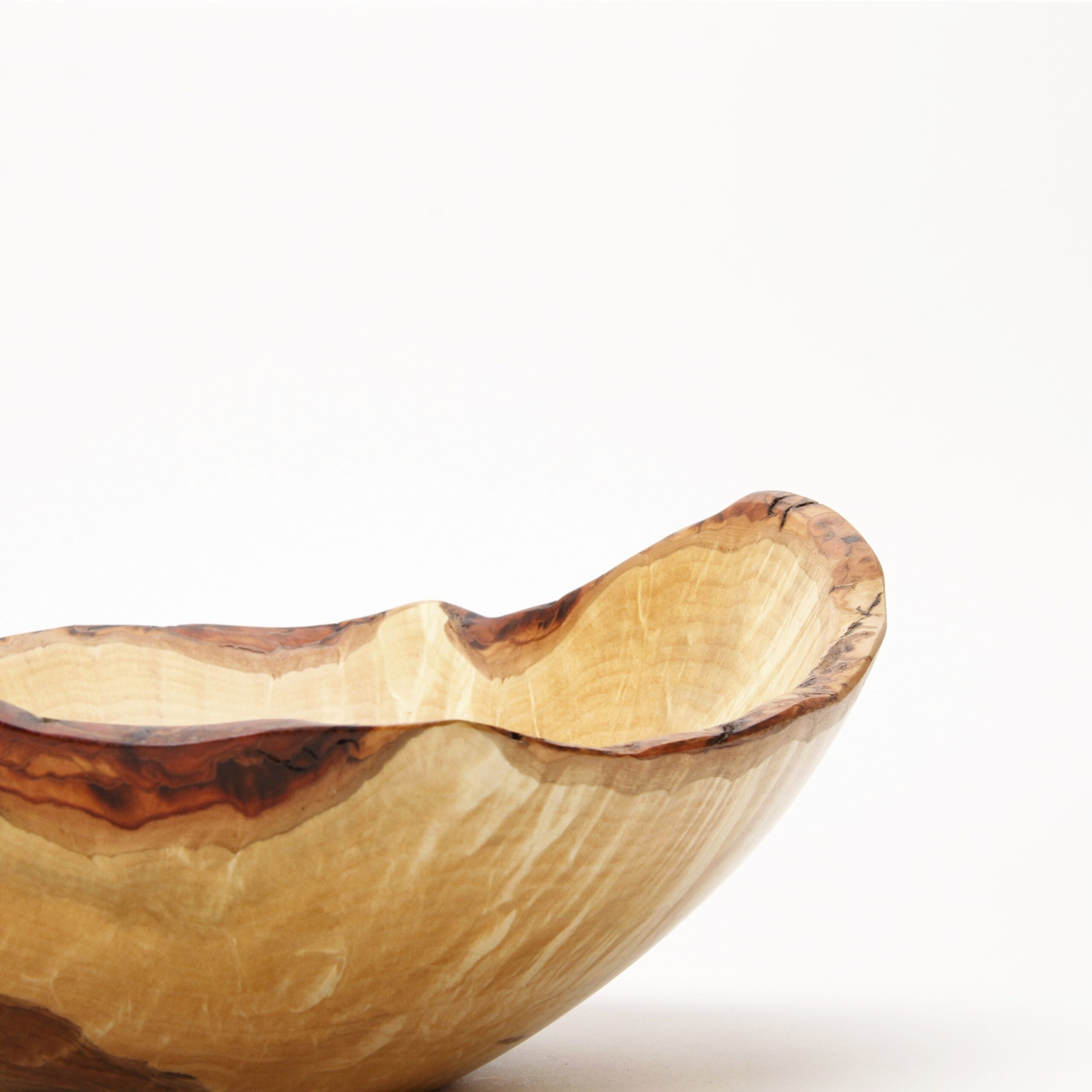 Michael Sbrocca: Bark Rim Maple Bowl Product Image 3 of 3