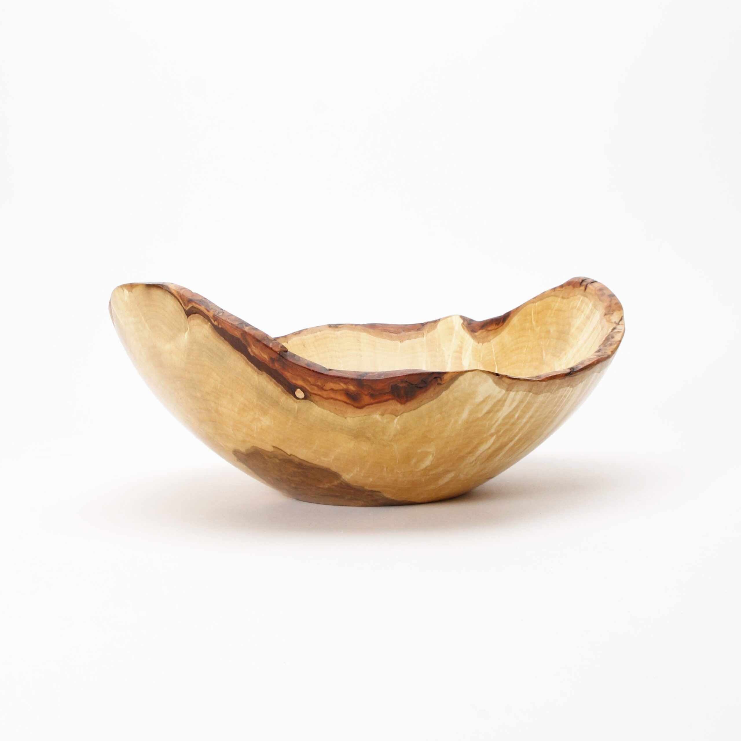 Michael Sbrocca: Bark Rim Maple Bowl Product Image 1 of 3