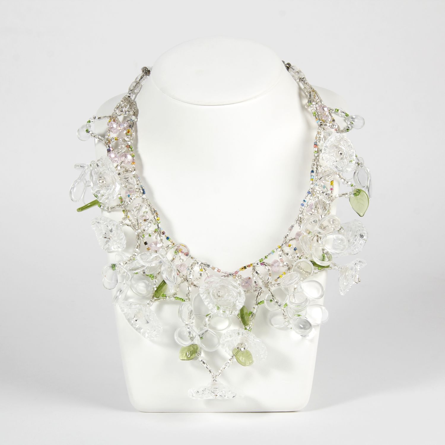 Krystyne Griffin: Glass and Peridot Necklace Product Image 1 of 1