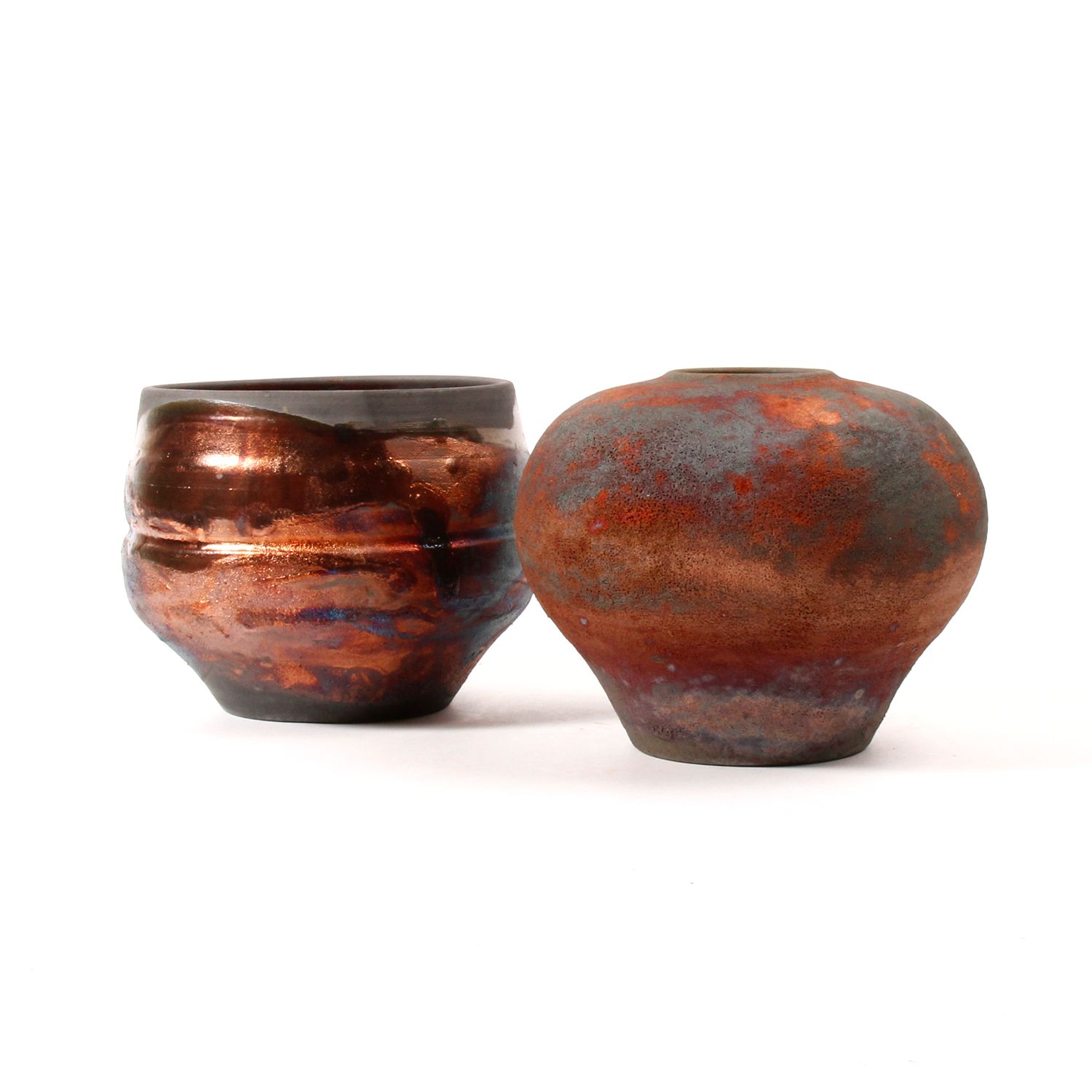 Shu-Chen Cheng: Small Raku Vessel (Each sold separately) Product Image 1 of 6