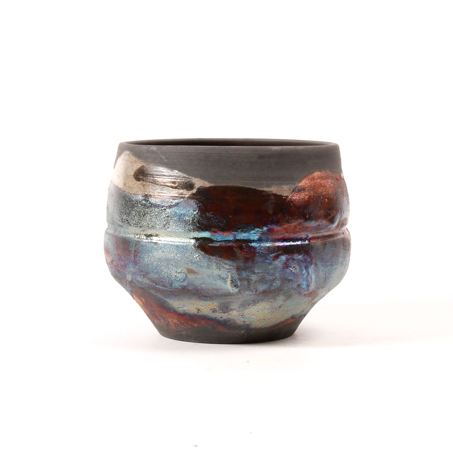 Shu-Chen Cheng: Small Raku Vessel (Each sold separately) Product Image 3 of 6