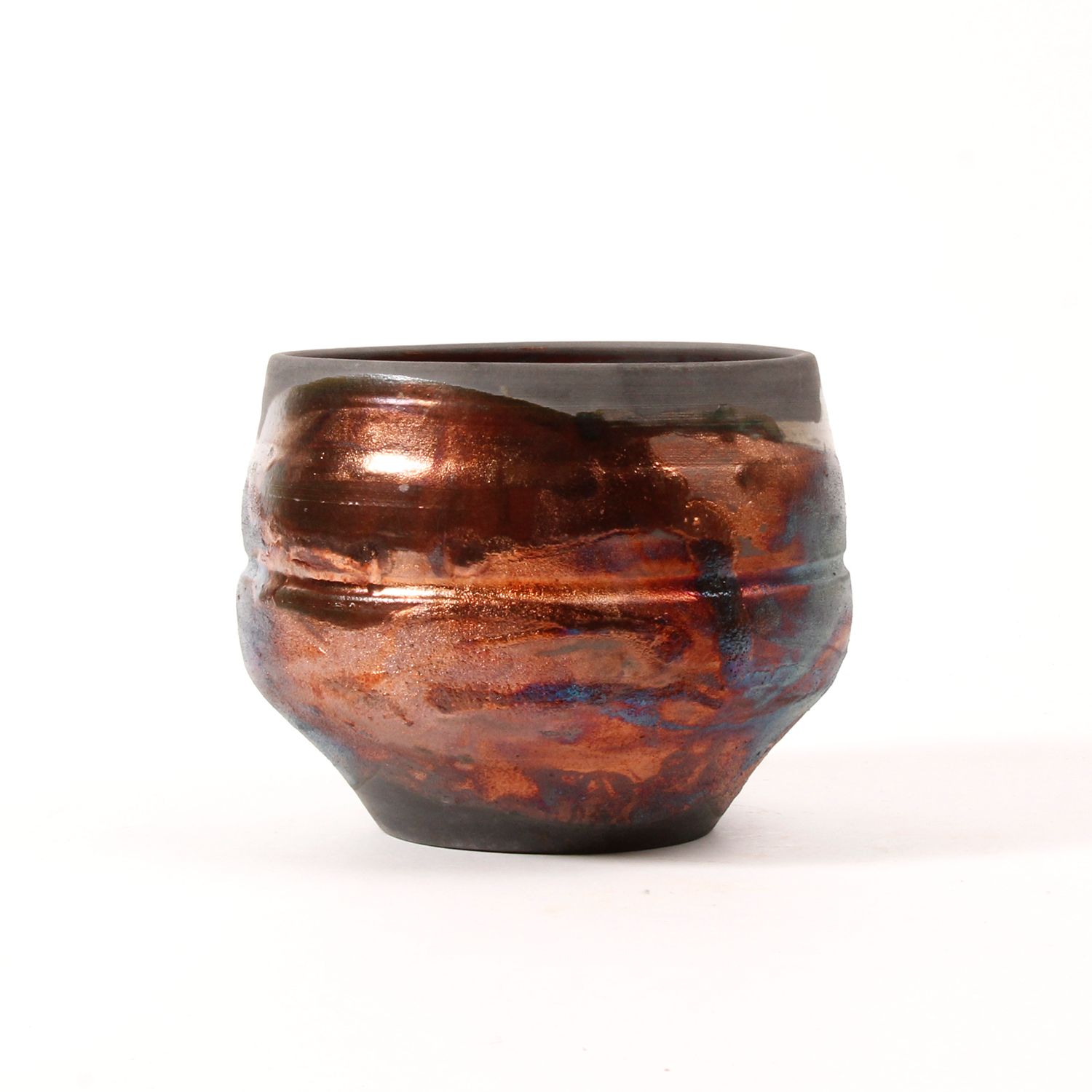 Shu-Chen Cheng: Small Raku Vessel (Each sold separately) Product Image 2 of 6