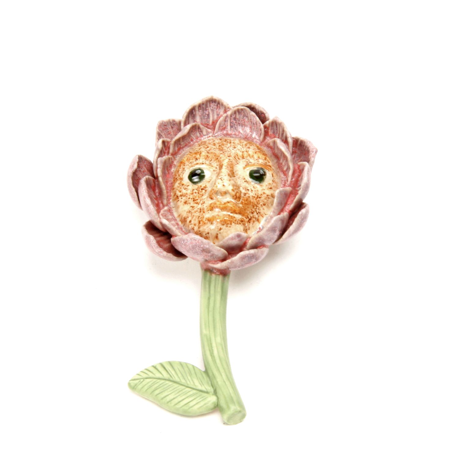 Eekta Trienekens: Pink Face Flower Product Image 1 of 5