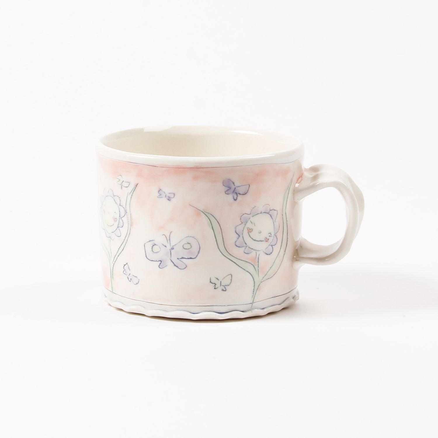 Kirsti Smith: Pink Flower Mug Product Image 4 of 4