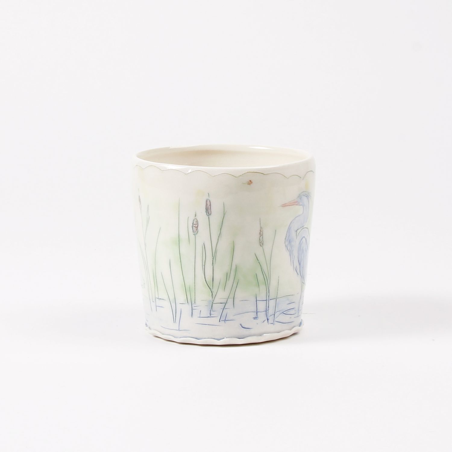 Kirsti Smith: Blue Heron Cup Product Image 4 of 4