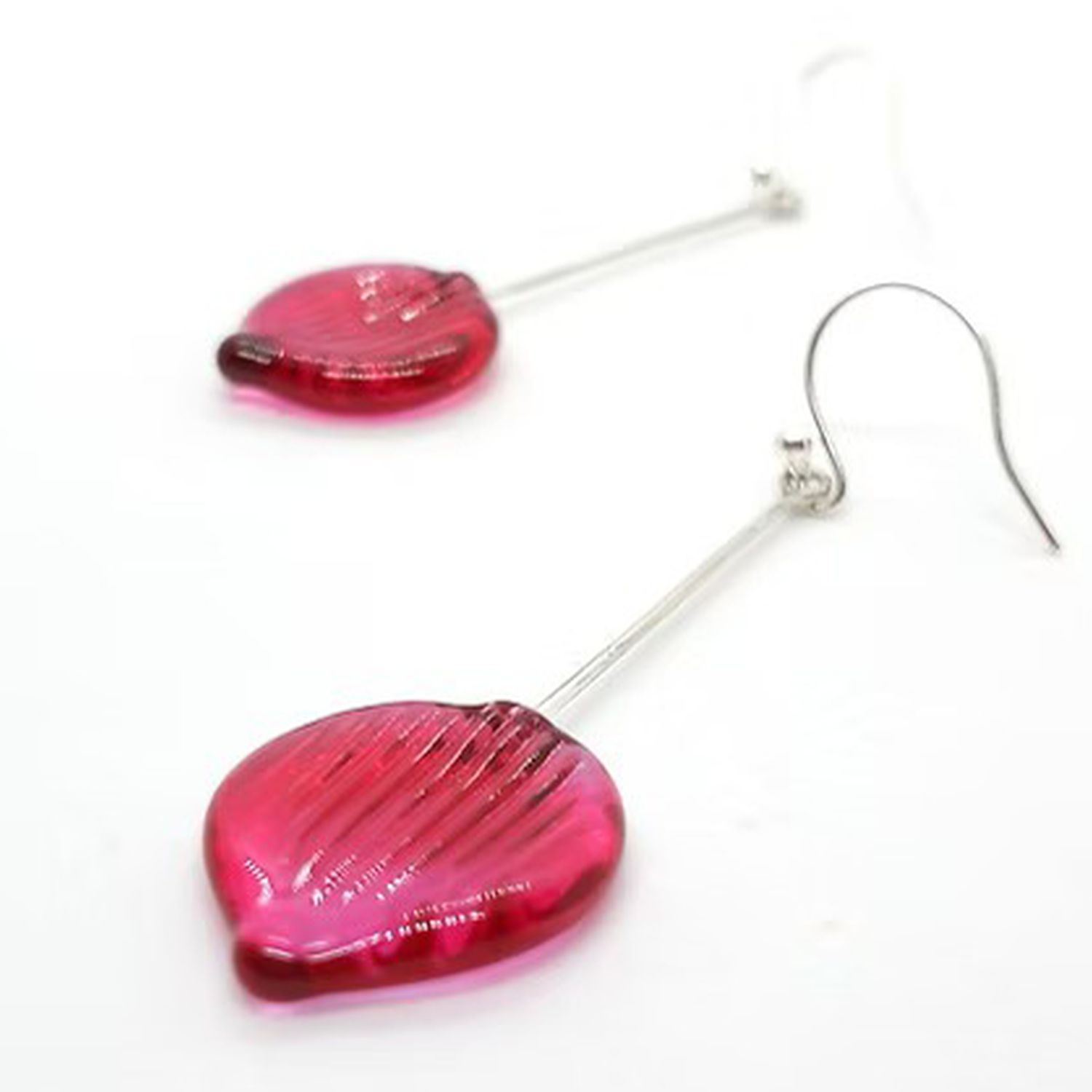 Nadia Tasci: Petal Earrings – Pink Product Image 1 of 1