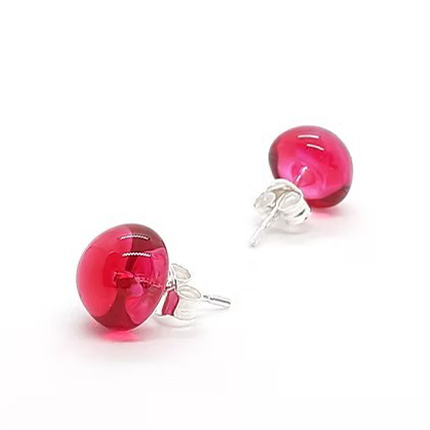 Nadia Tasci: Stud Earrings – Pink Product Image 1 of 1