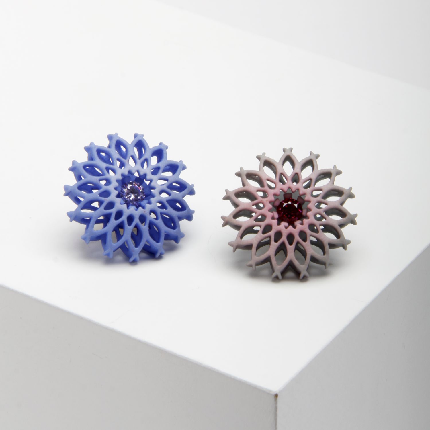 Kormar: Mandala Pin w Gemstone Product Image 1 of 3