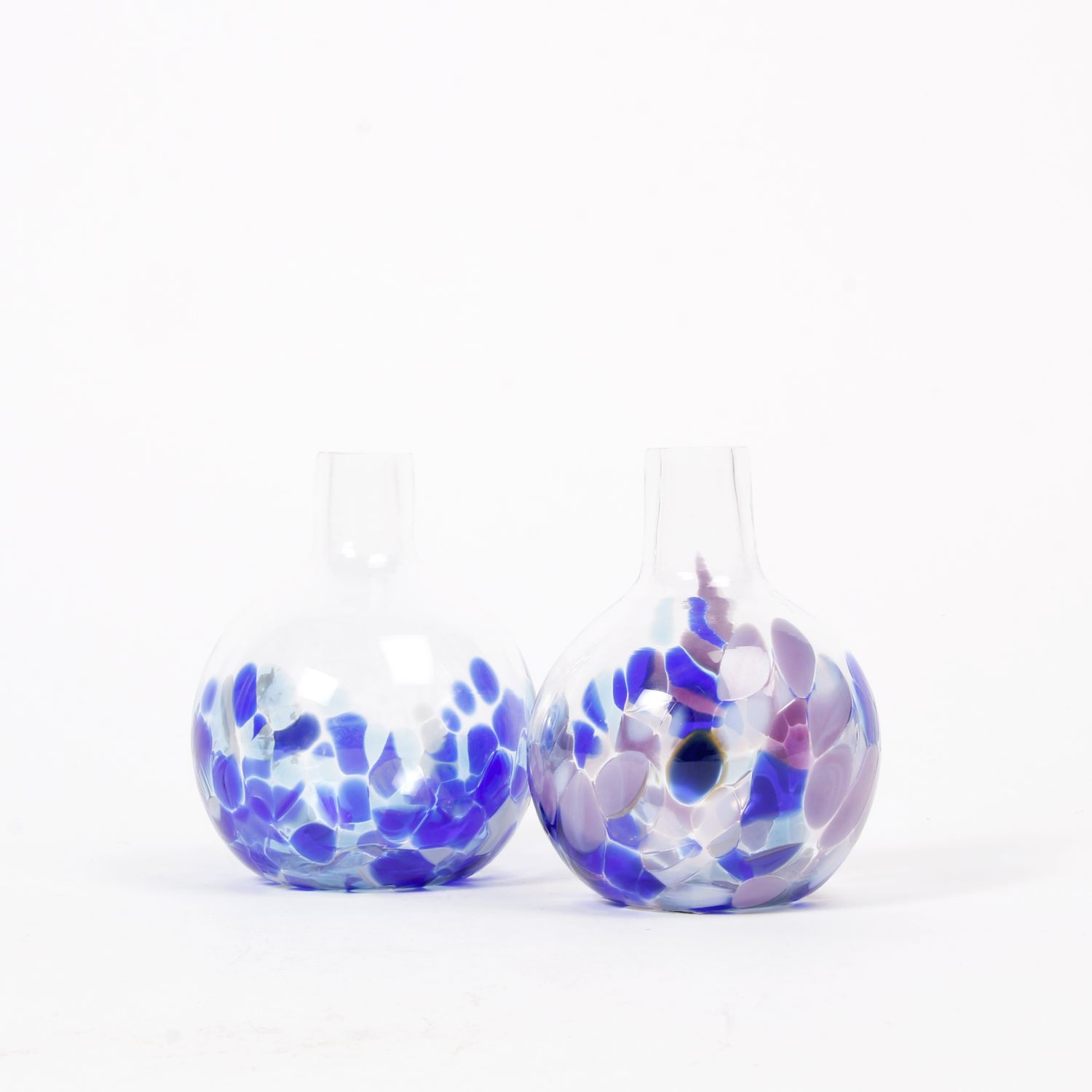 Gordon Boyd: Bud Vase in Purple & Blue Product Image 2 of 2