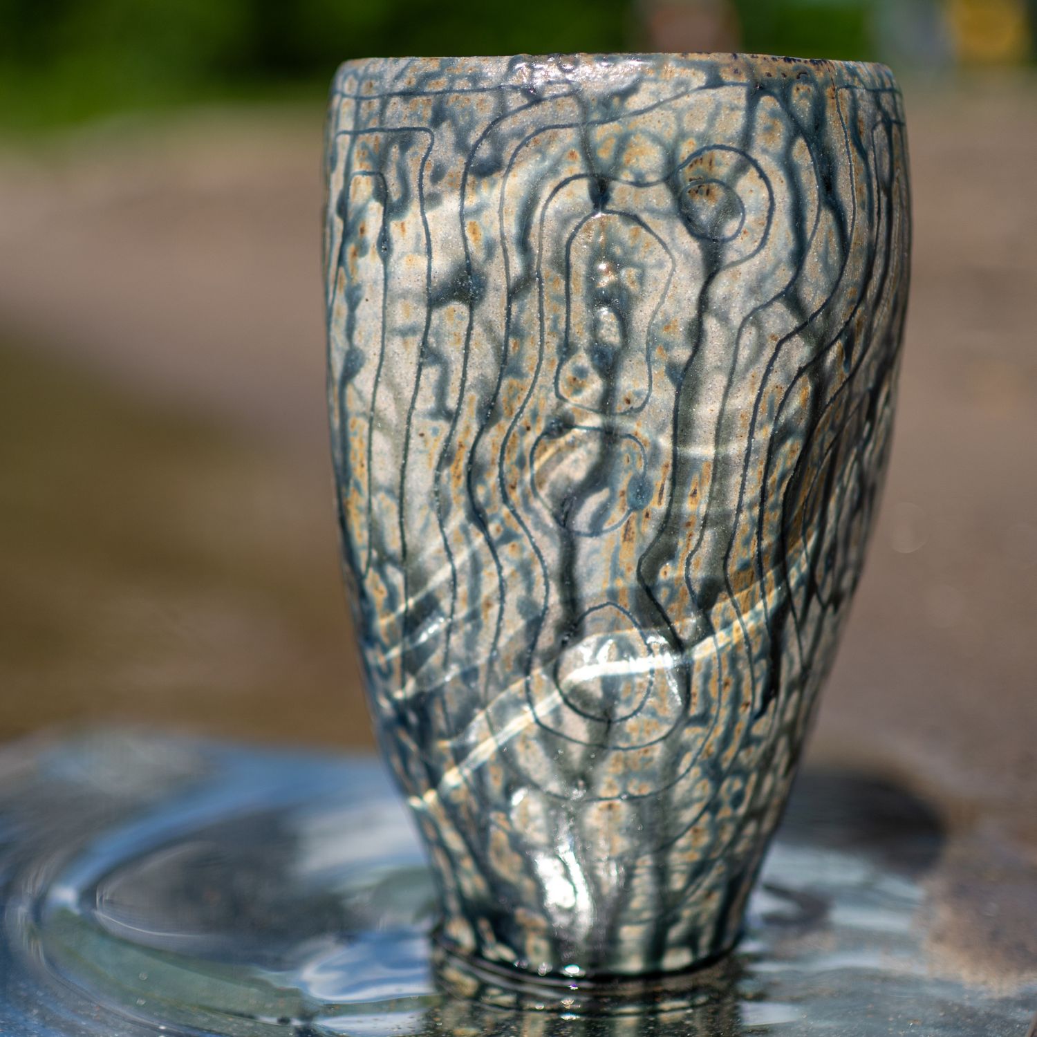 Queenie Xu: Small Vase – Blue Product Image 3 of 5