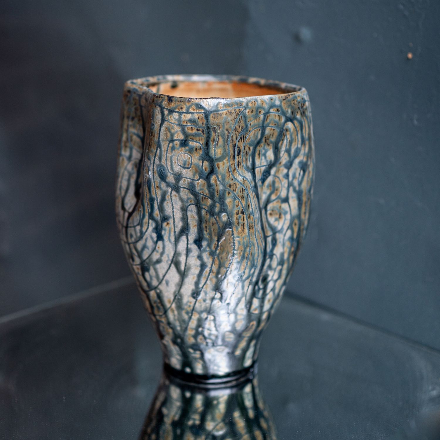 Queenie Xu: Small Vase – Blue Product Image 1 of 5