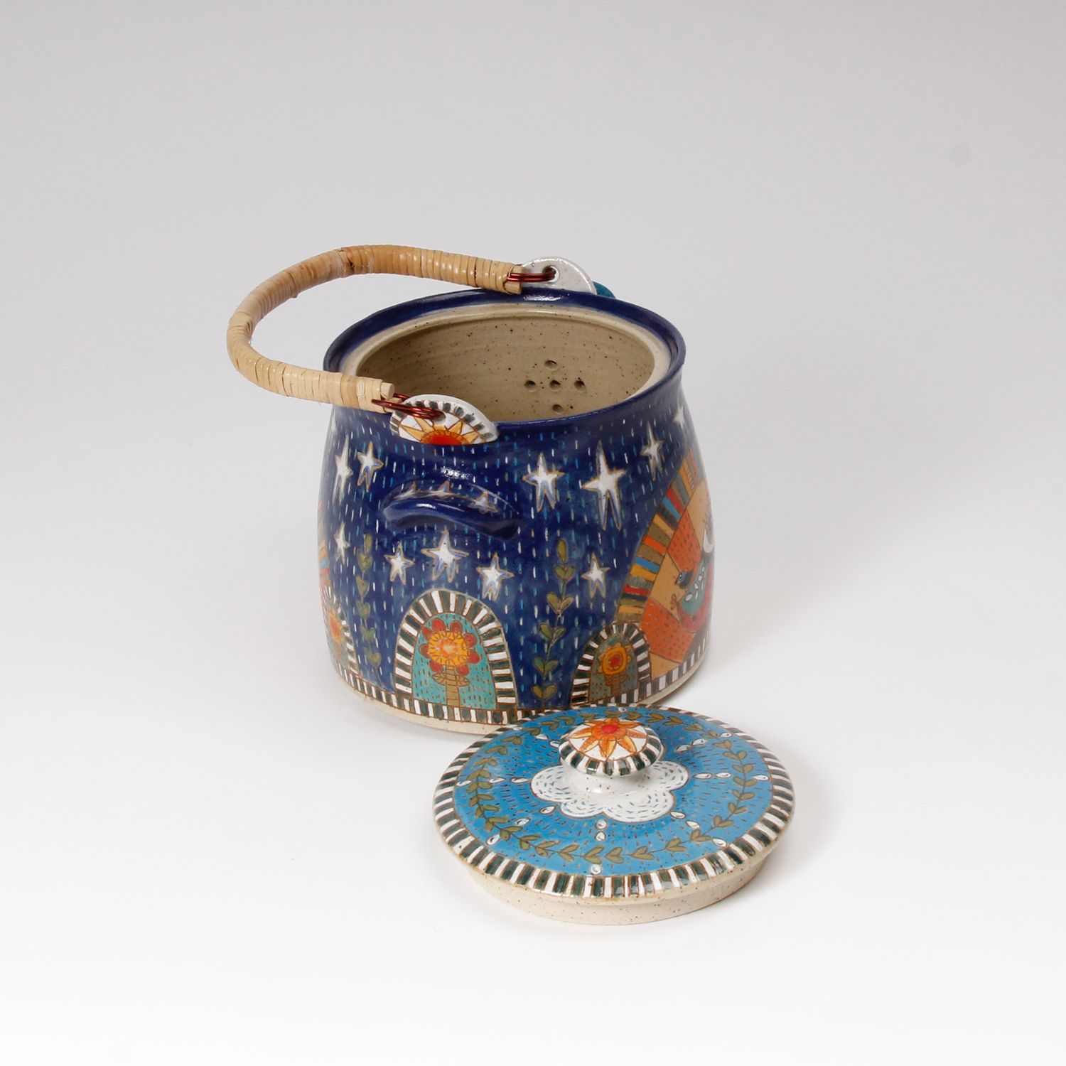 Kerri Jerome: Redbird Teapot Product Image 5 of 5