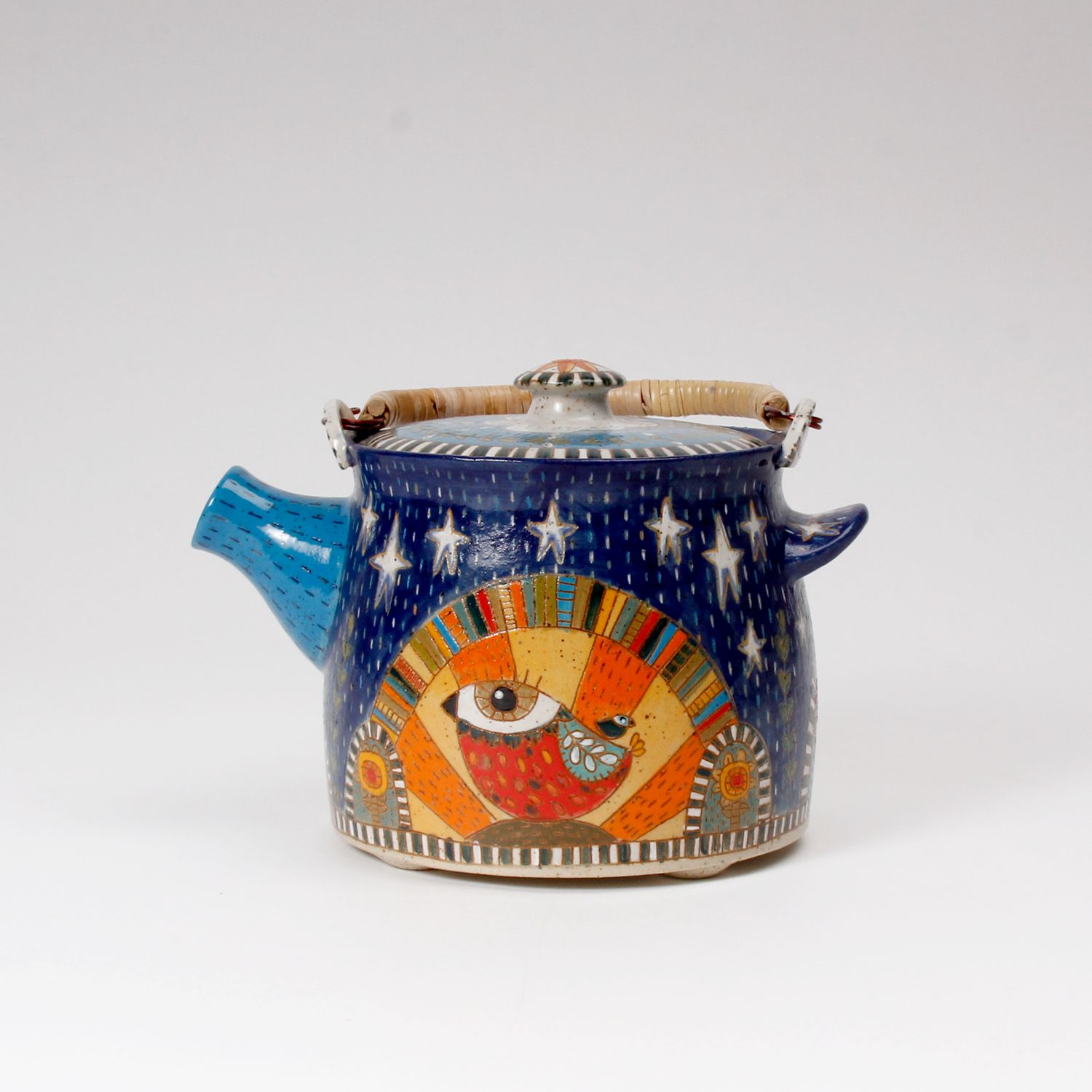 Kerri Jerome: Redbird Teapot Product Image 2 of 5