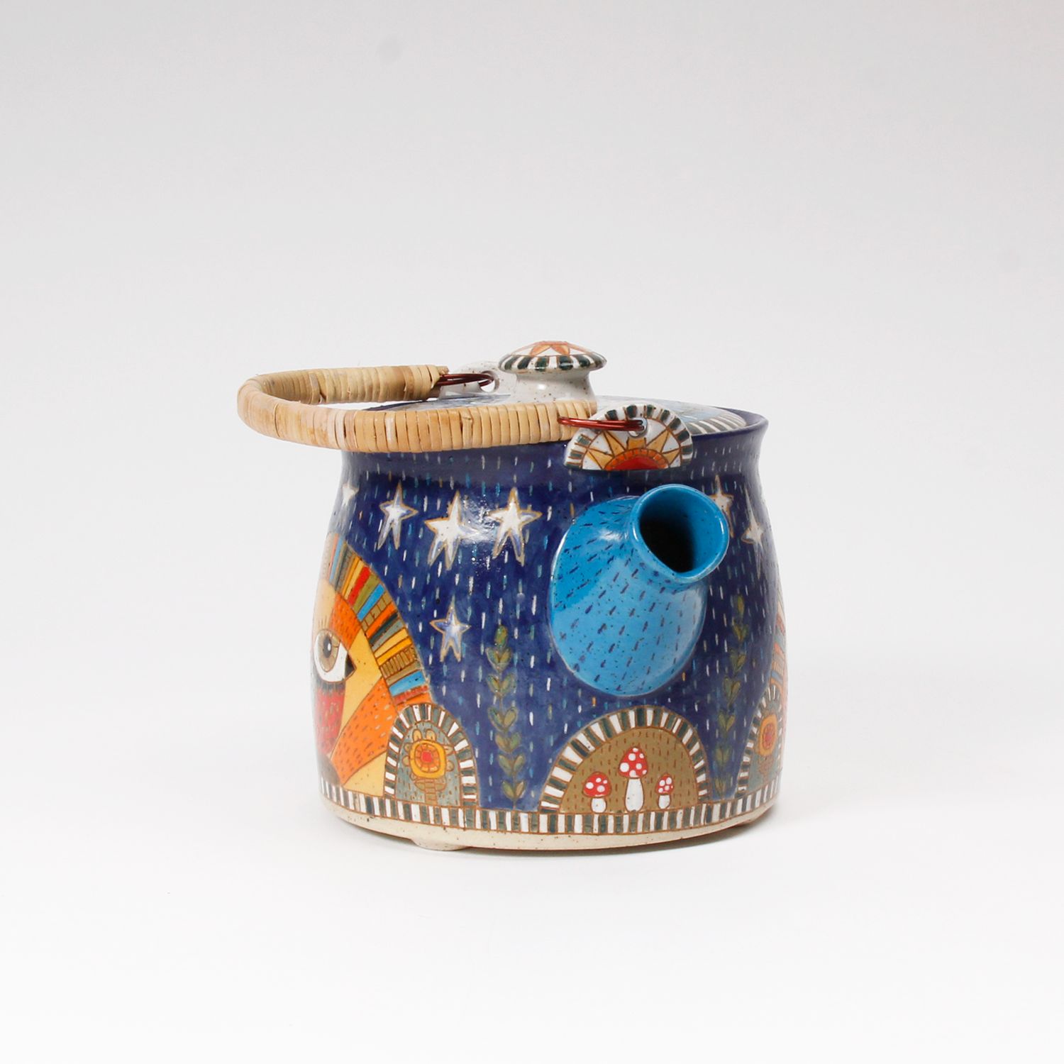 Kerri Jerome: Redbird Teapot Product Image 3 of 5
