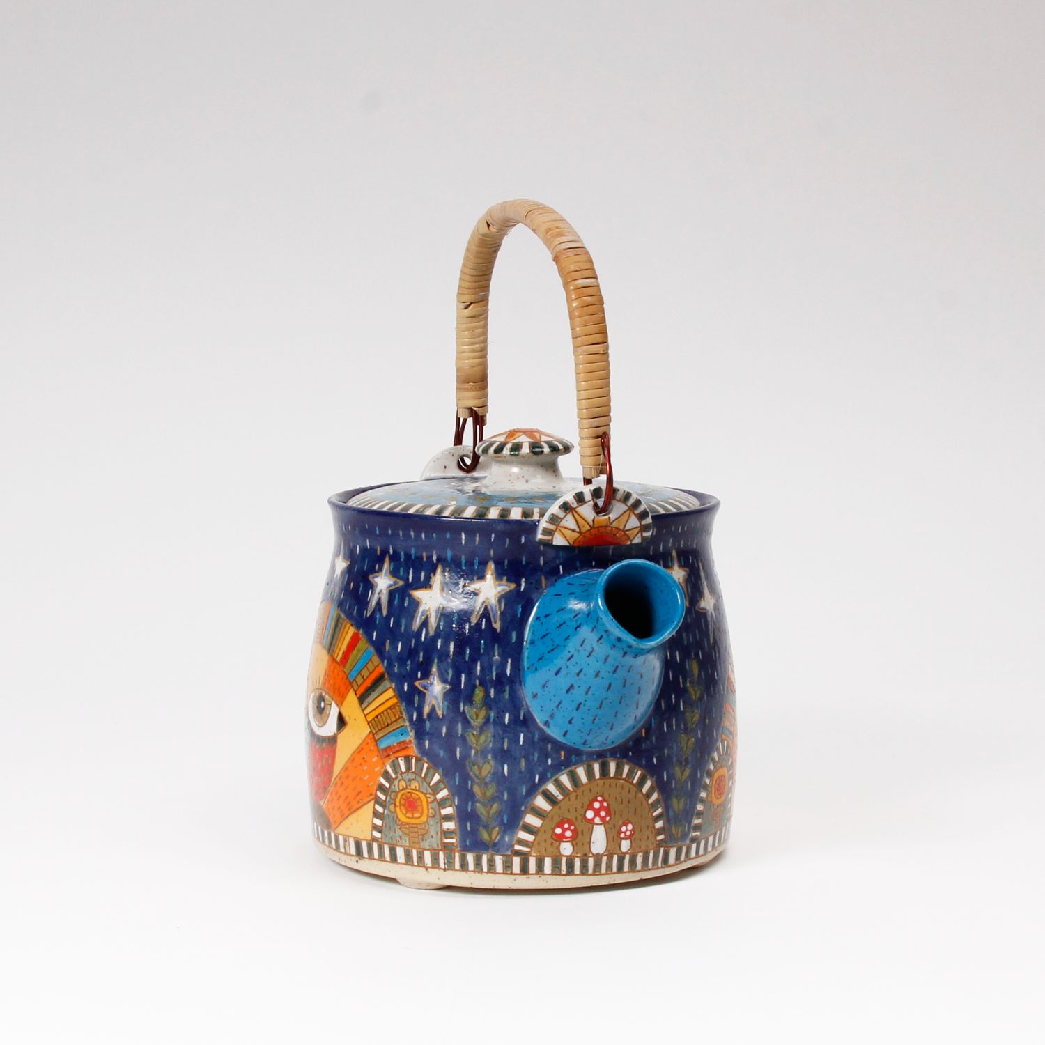 Kerri Jerome: Redbird Teapot Product Image 4 of 5