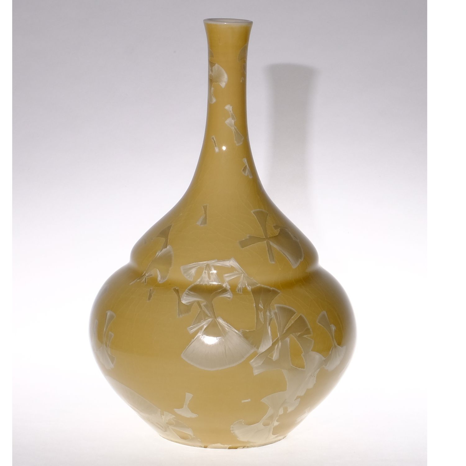 Yumiko Katsuya: Long Neck Vase – Mustard Product Image 1 of 1