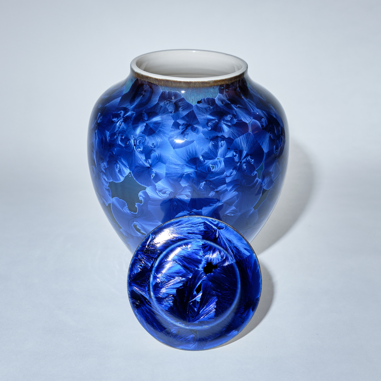 Yumiko Katsuya: Lidded Container – Royal Blue Product Image 1 of 1