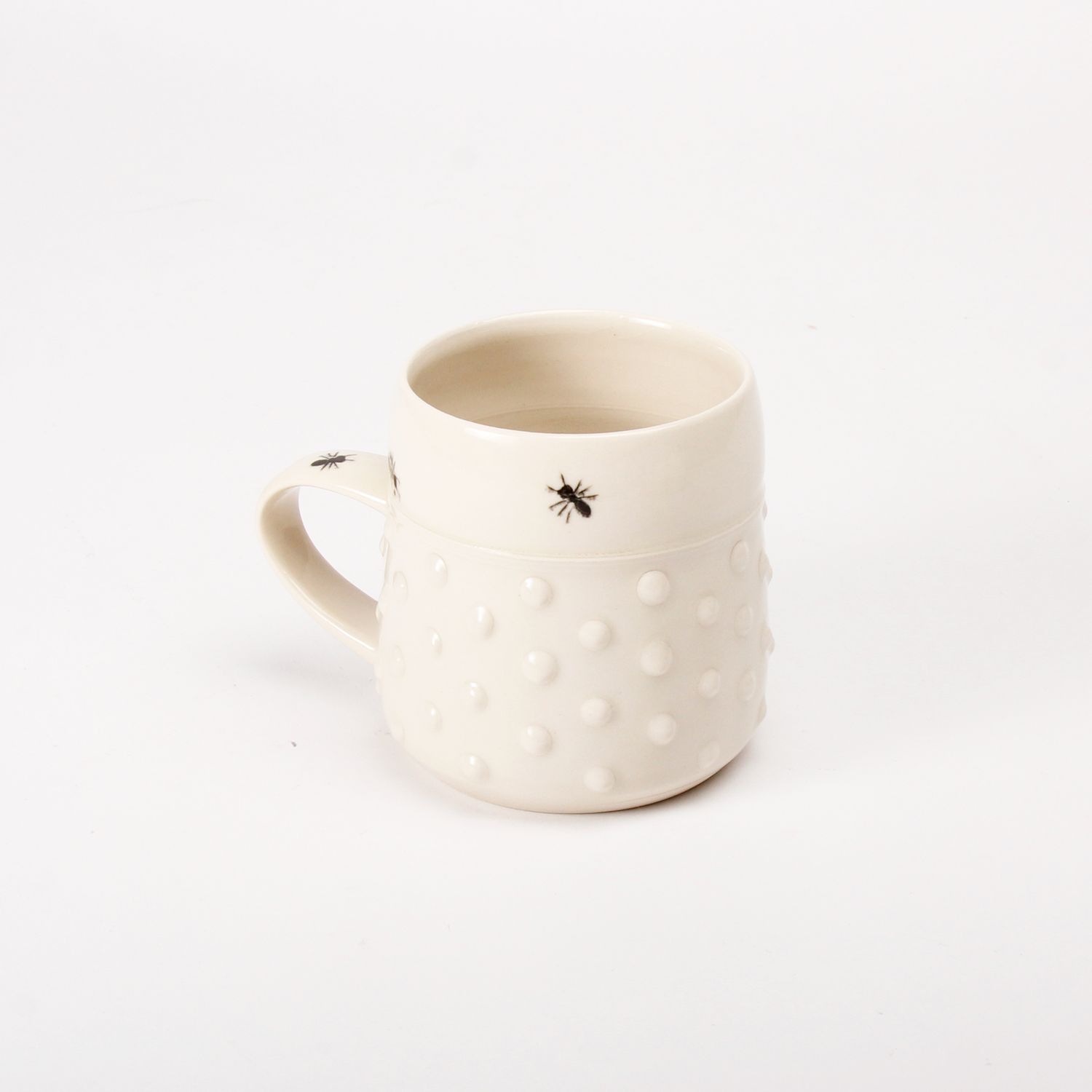 Andrea Vuletin: Bug Mug with Slipdots Product Image 1 of 6
