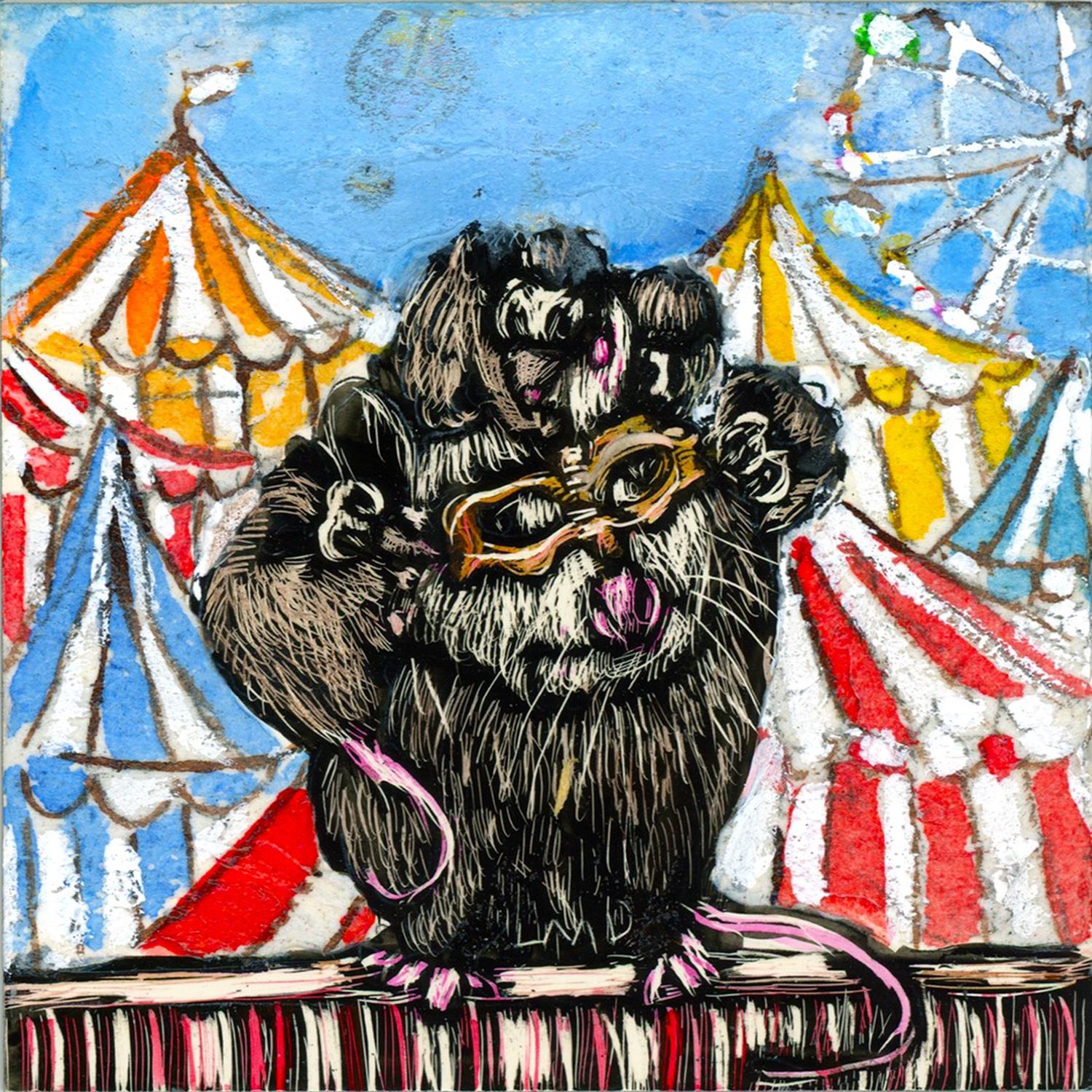 Lisa Martini-Dunk: Scratchboard Illustration – Mickey’s Product Image 1 of 1
