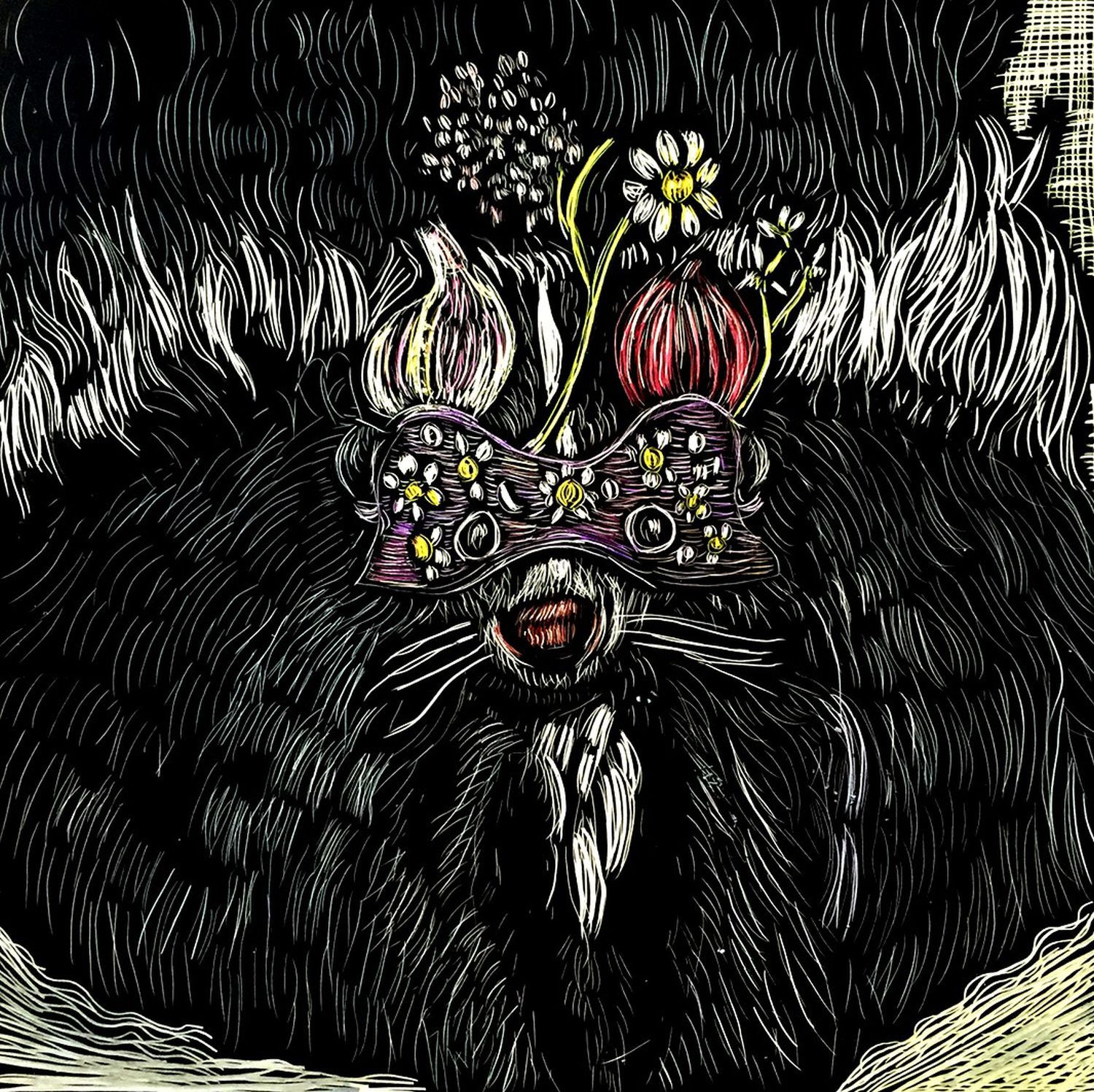 Lisa Martini-Dunk: Scratchboard Illustration – Love Me Product Image 1 of 1