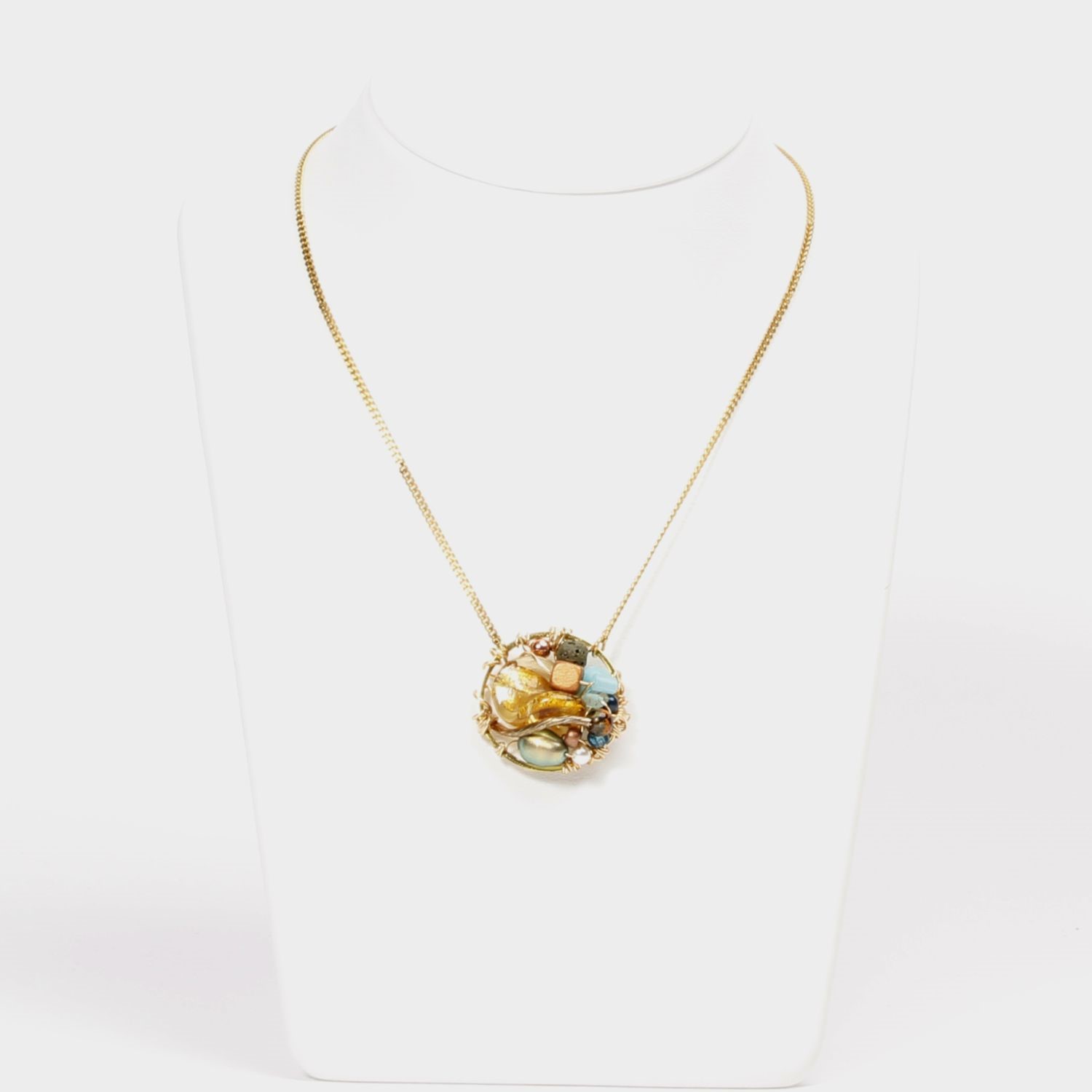 Farheen Ali: Secessionist Plate Necklace Product Image 1 of 3