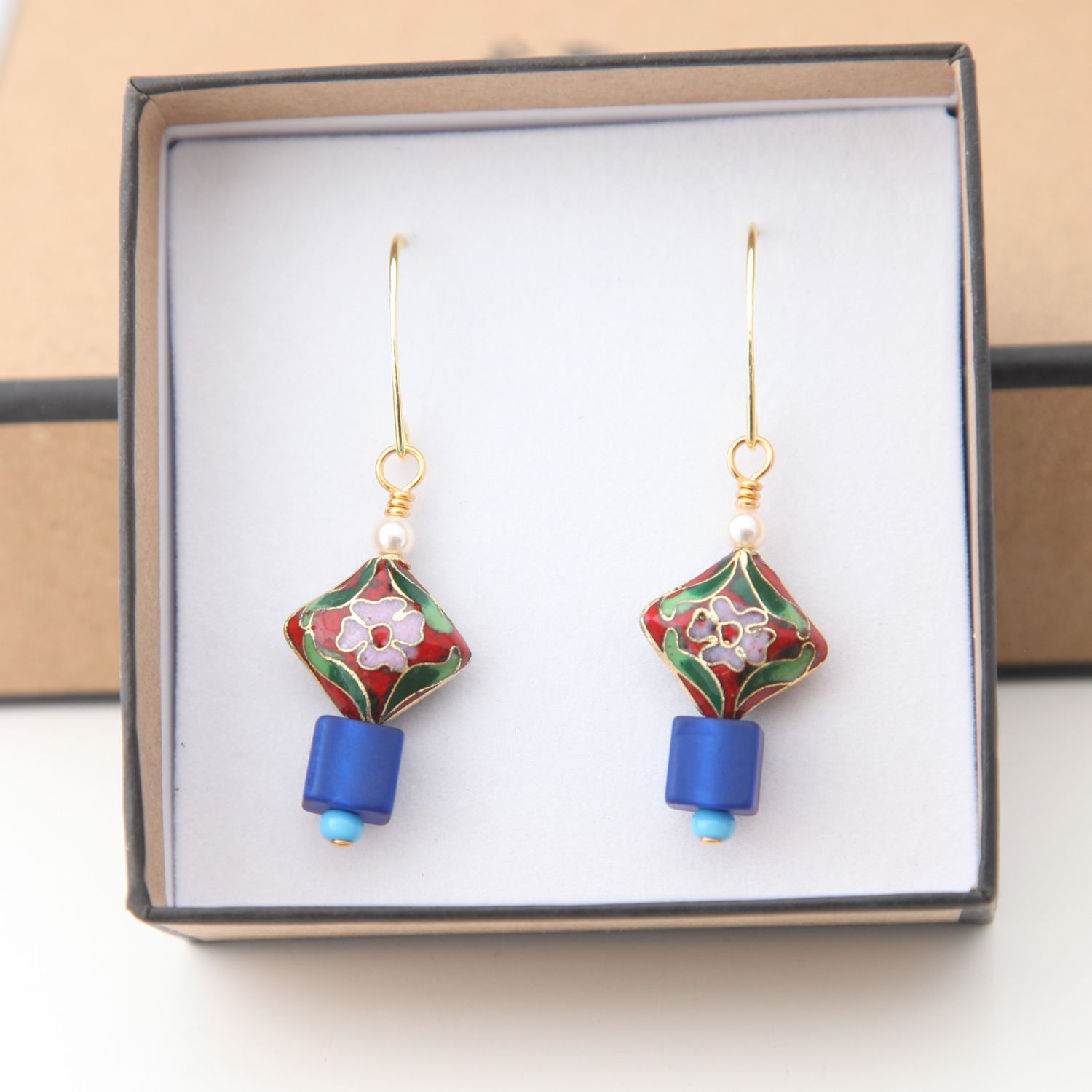 Farheen Ali: Moon Flask Earrings Product Image 3 of 3