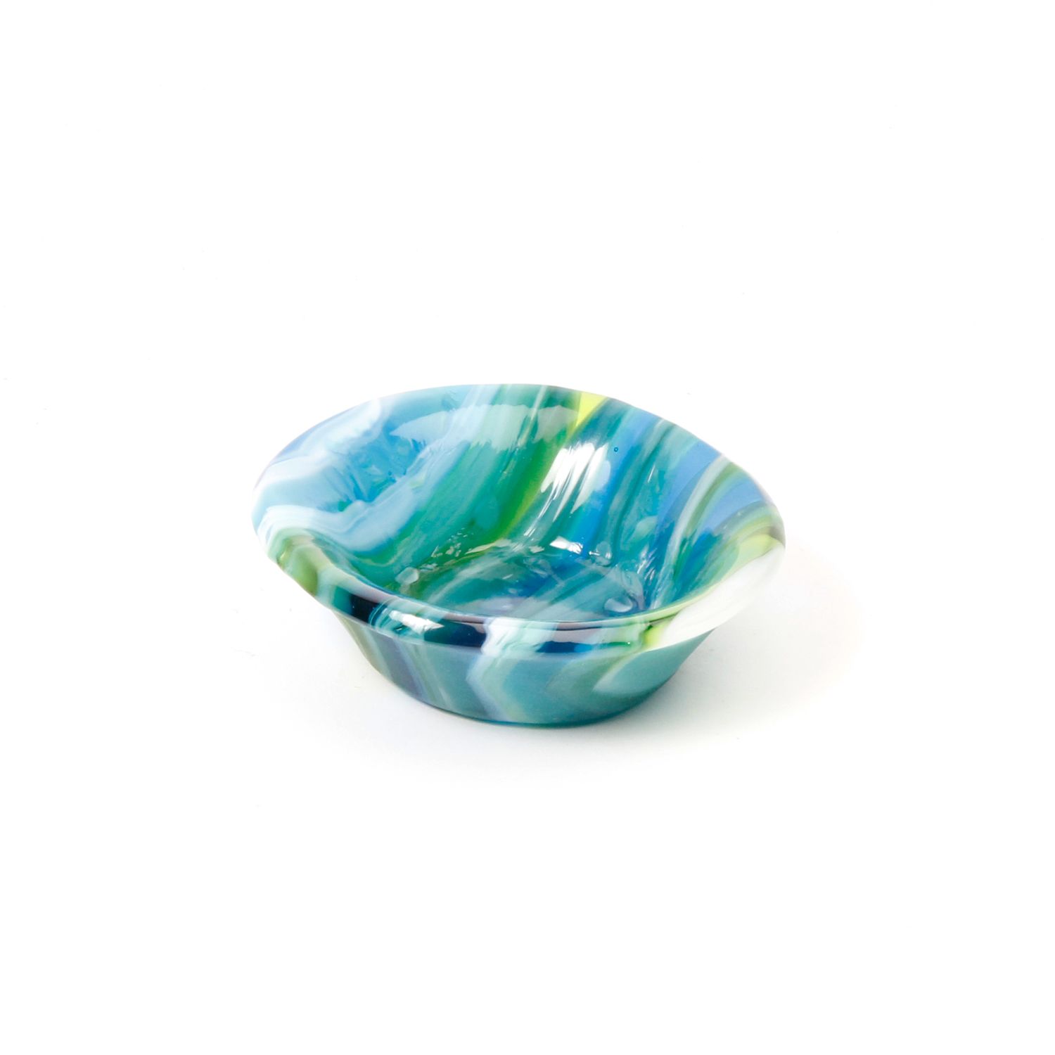 Tamara Sutton Funk: Small Flared Ocean Bowl Product Image 1 of 4