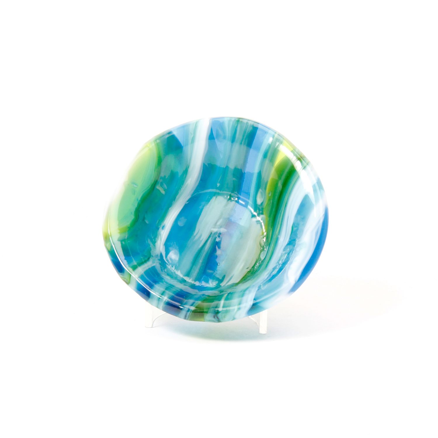 Tamara Sutton Funk: Small Flared Ocean Bowl Product Image 2 of 4