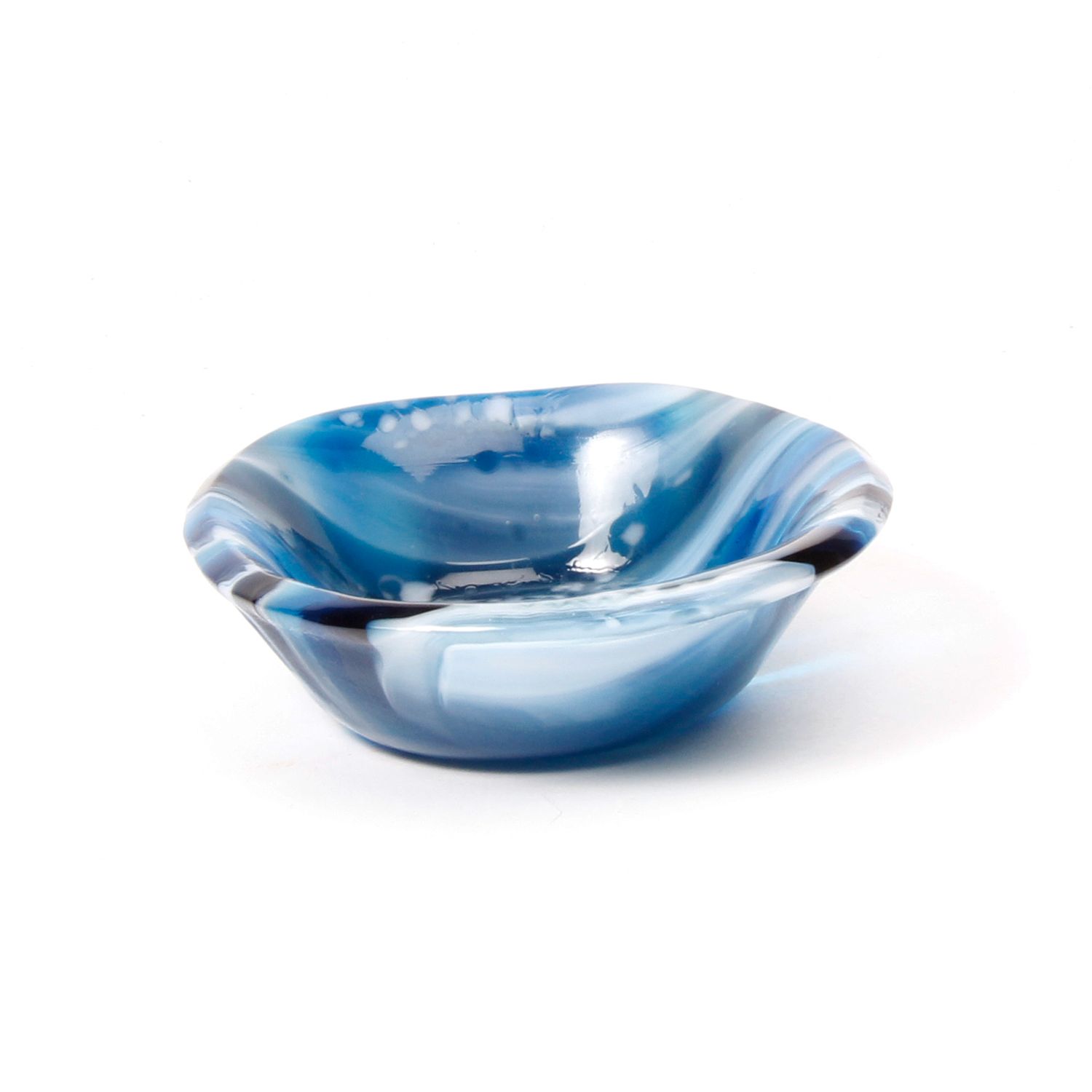 Tamara Sutton Funk: Small Flared Ocean Bowl Product Image 3 of 4