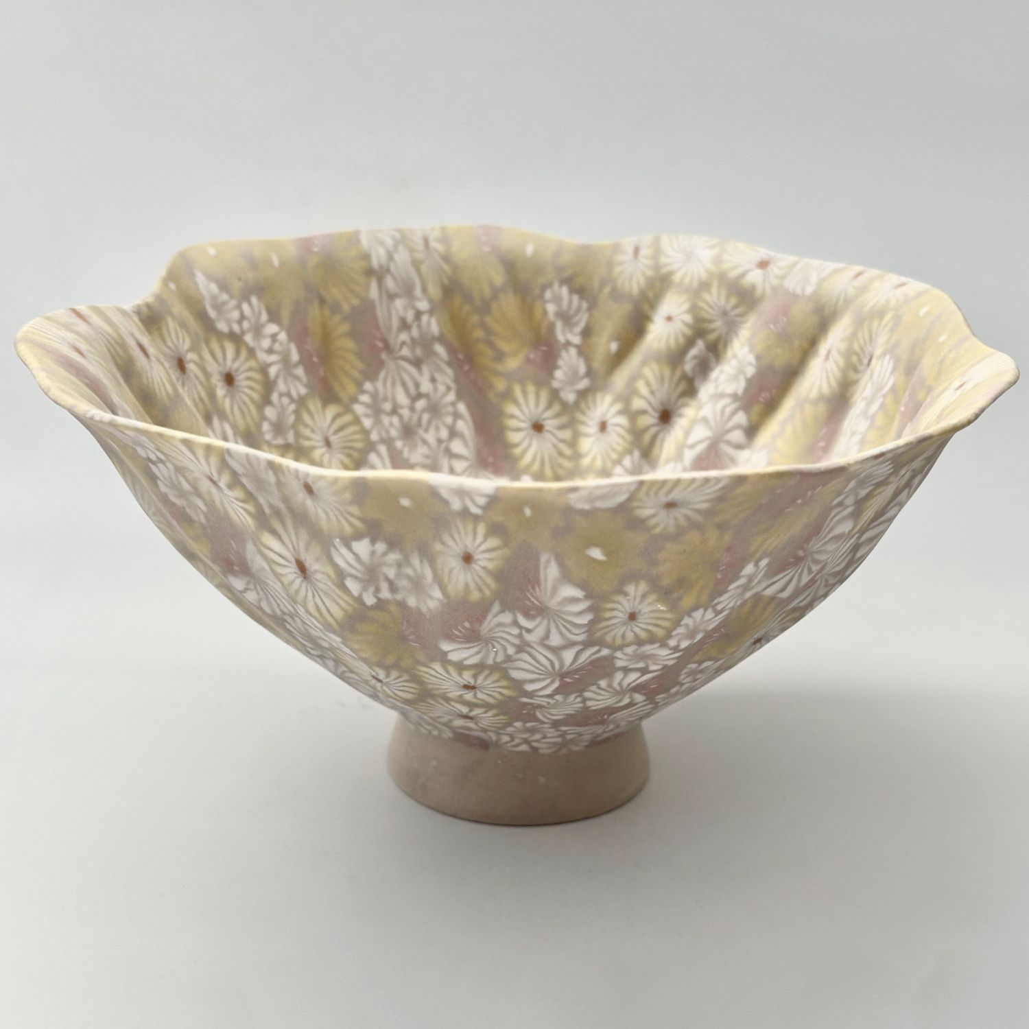 Eiko Maeda: Bowl – Pink, Yellow, and Chartreuse Product Image 1 of 2