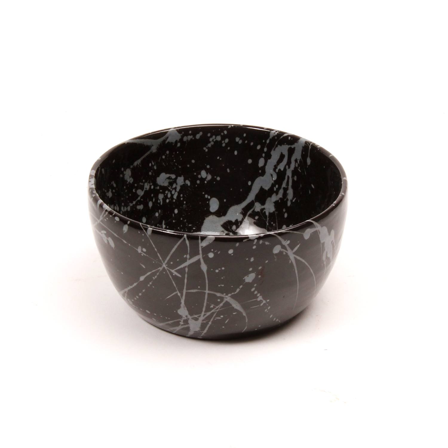Helena Krolak: Small Black and Grey Bowl Product Image 1 of 2