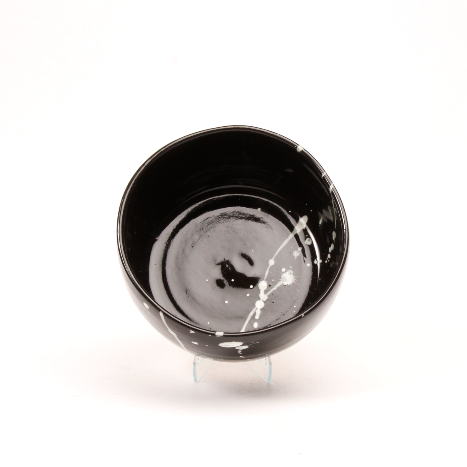 Helena Krolak: Small Black White Bowl Product Image 2 of 3