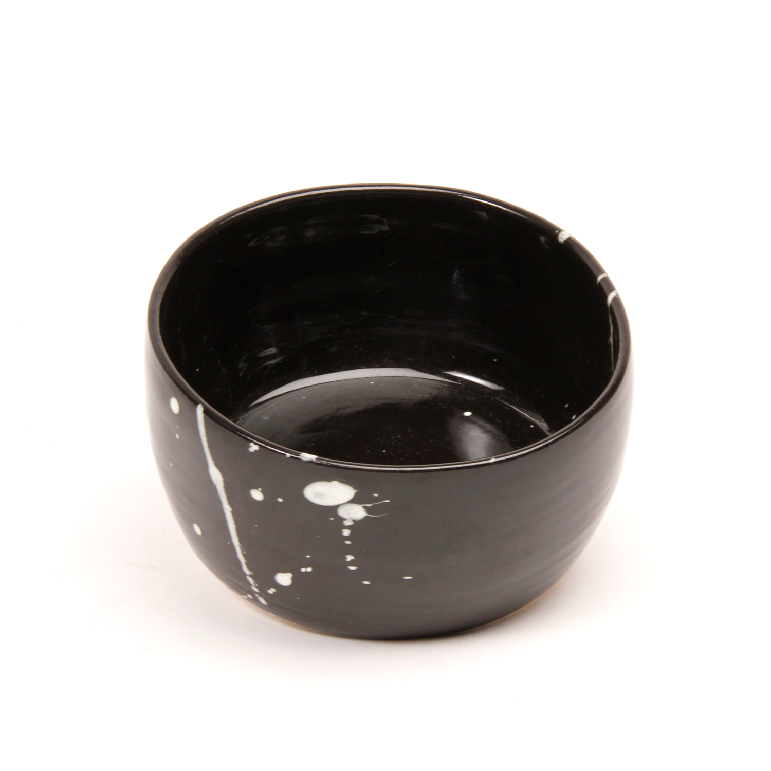 Helena Krolak: Small Black White Bowl Product Image 3 of 3