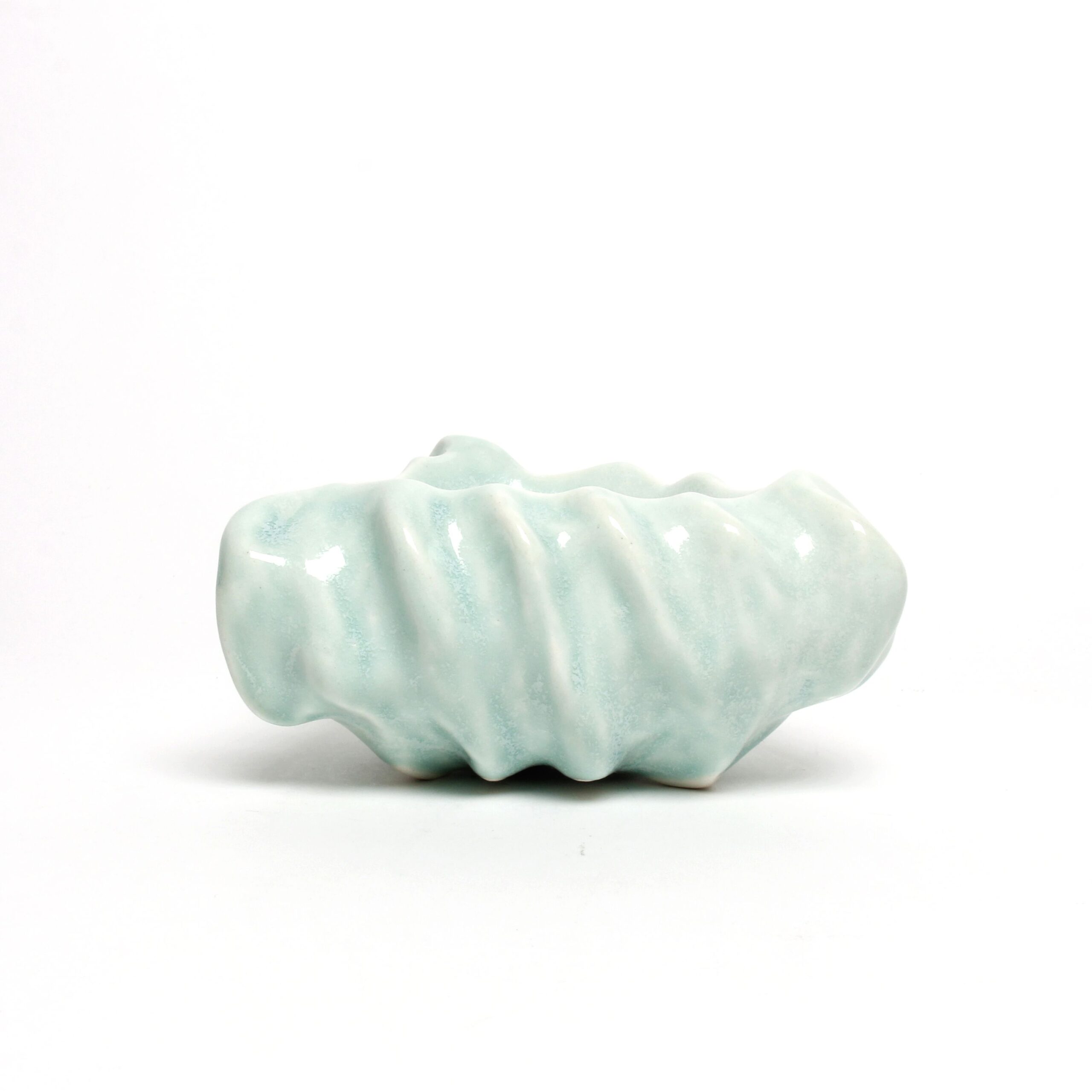 William Lee: Green Triangle Bowl Product Image 2 of 3